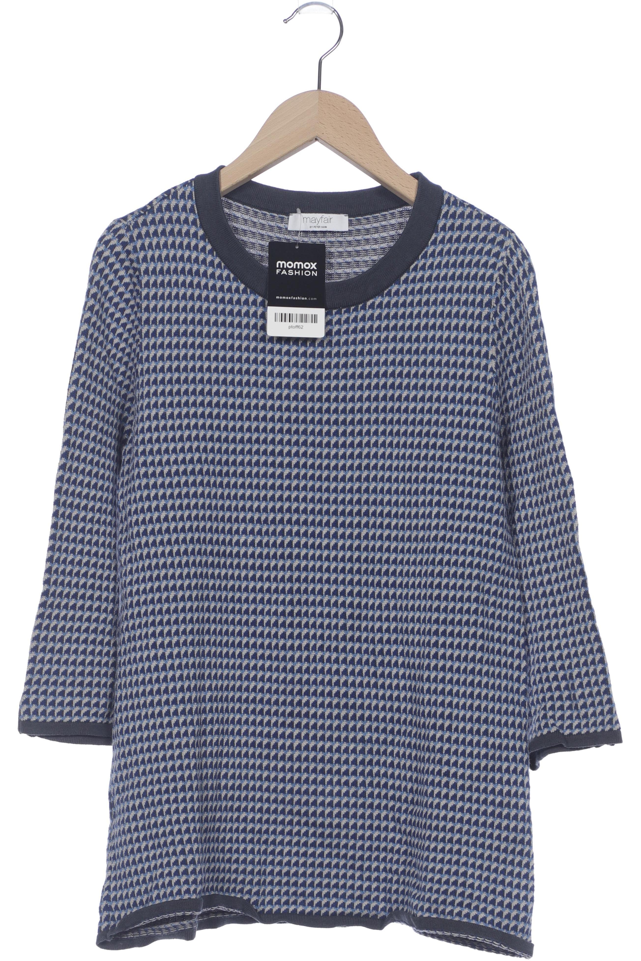 

Mayfair by Peter Hahn Damen Pullover, blau, Gr. 36