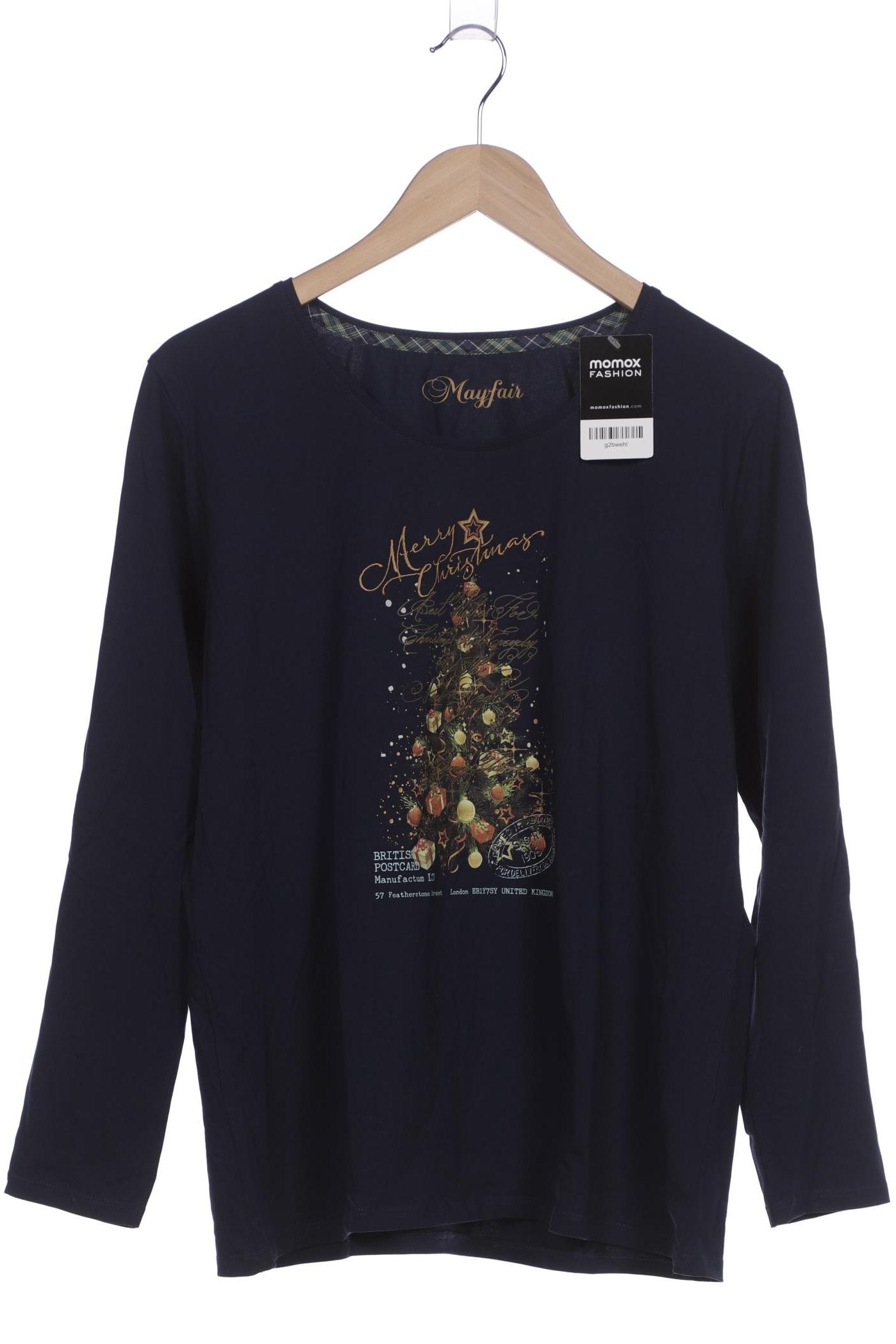 

Mayfair by Peter Hahn Damen Langarmshirt, marineblau, Gr. 48