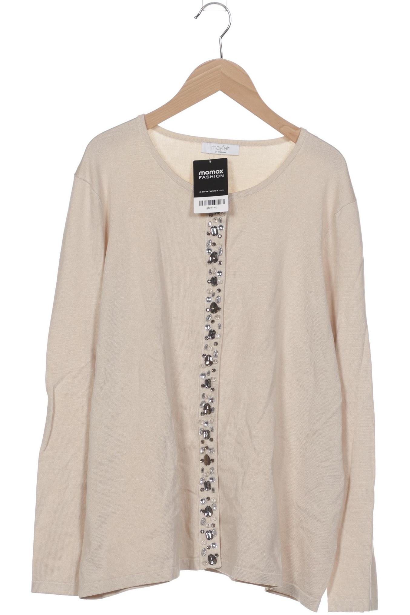 

Mayfair by Peter Hahn Damen Strickjacke, beige, Gr. 48