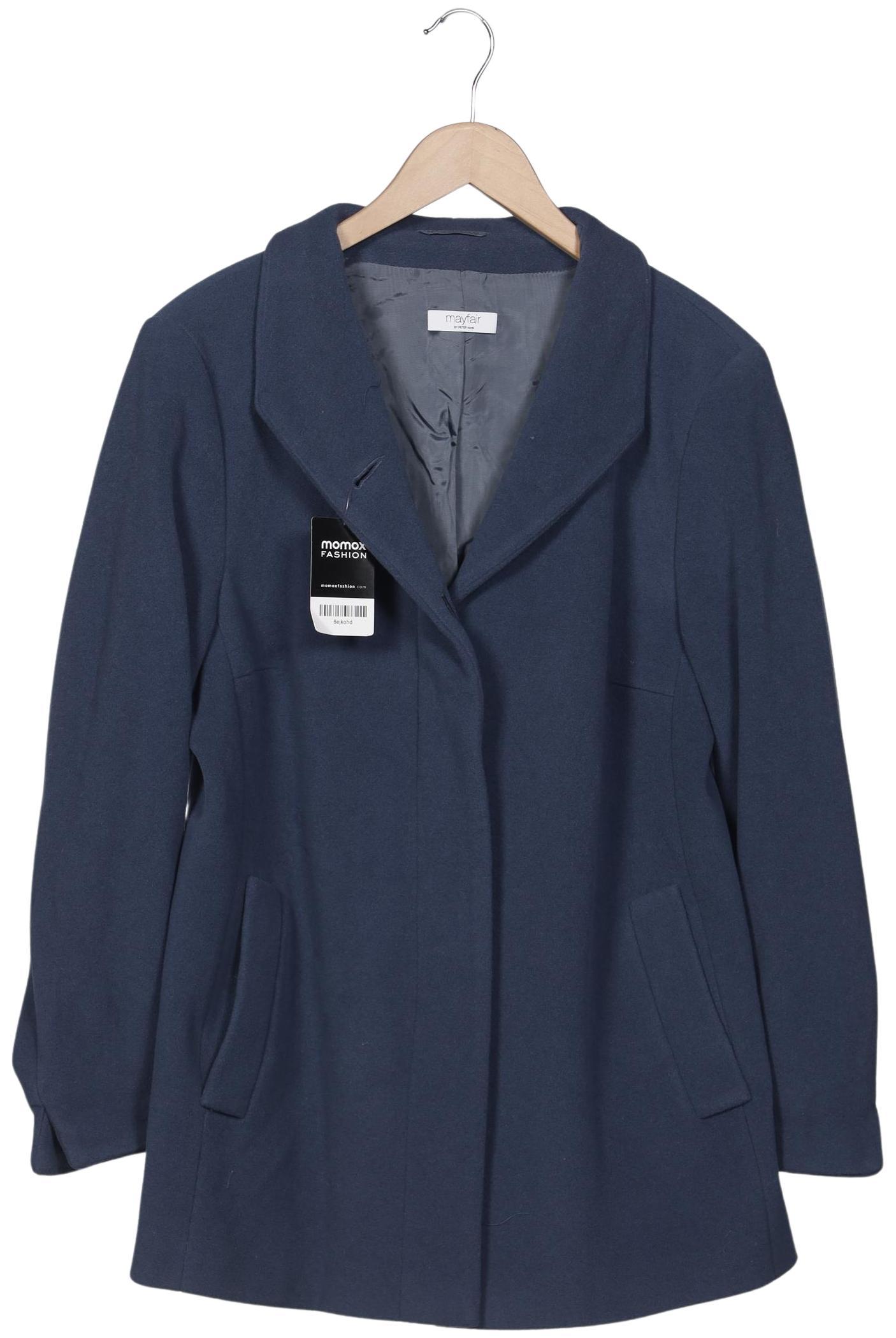 

Mayfair by Peter Hahn Damen Mantel, marineblau, Gr. 46