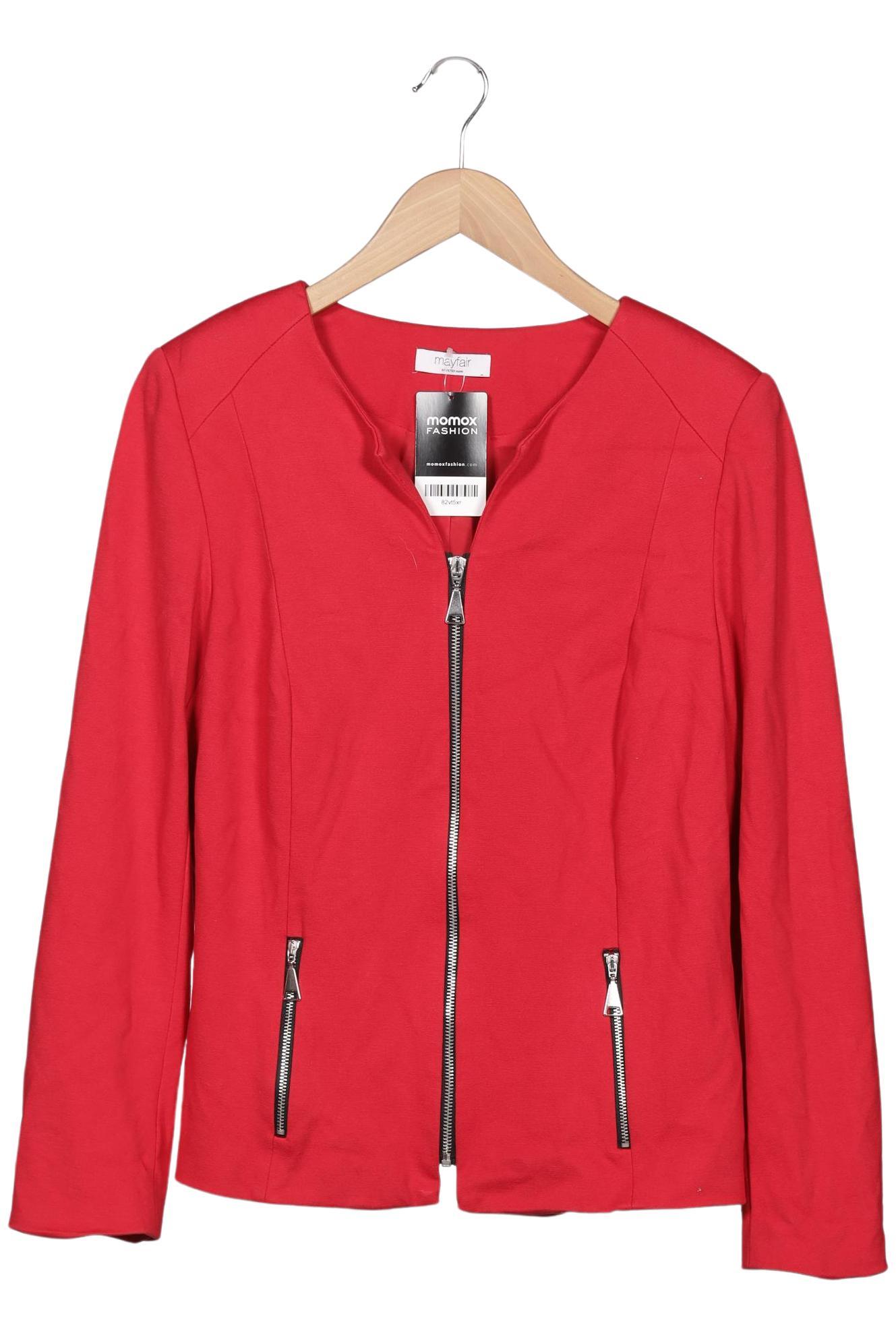 

Mayfair by Peter Hahn Damen Strickjacke, rot, Gr. 44