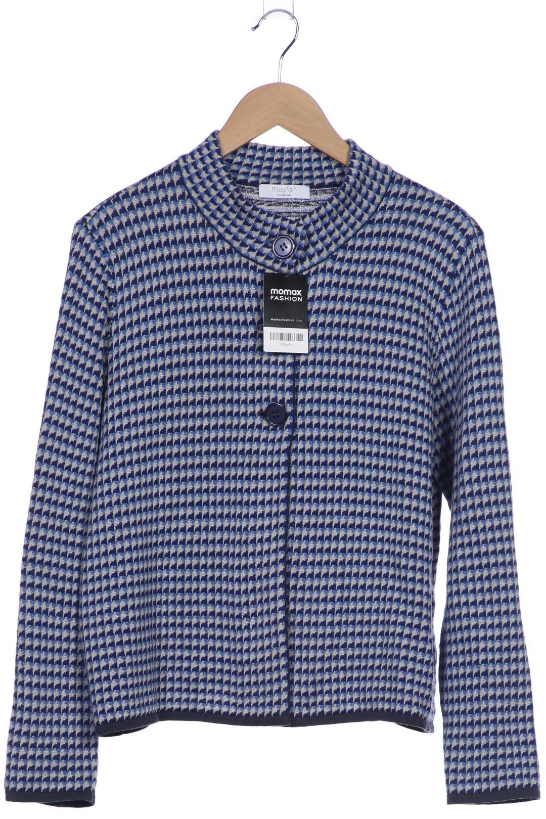 

Mayfair by Peter Hahn Damen Strickjacke, blau, Gr. 44