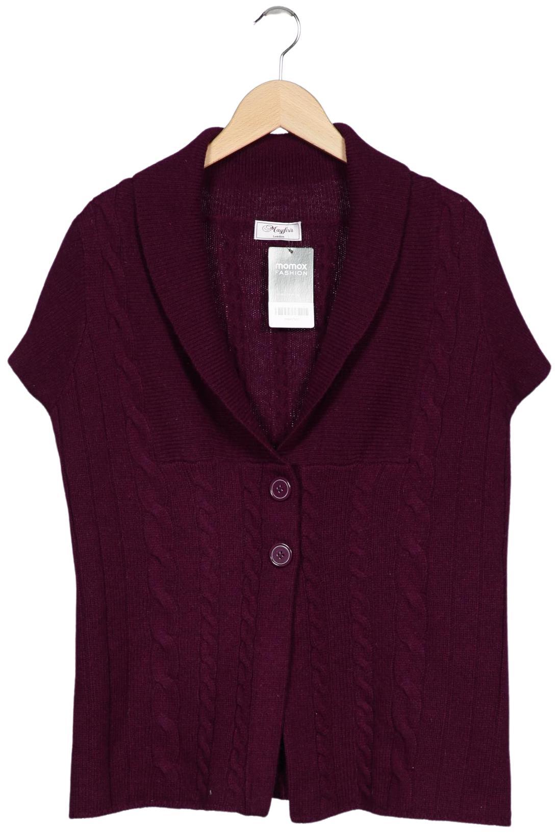 

Mayfair by Peter Hahn Damen Strickjacke, bordeaux, Gr. 44