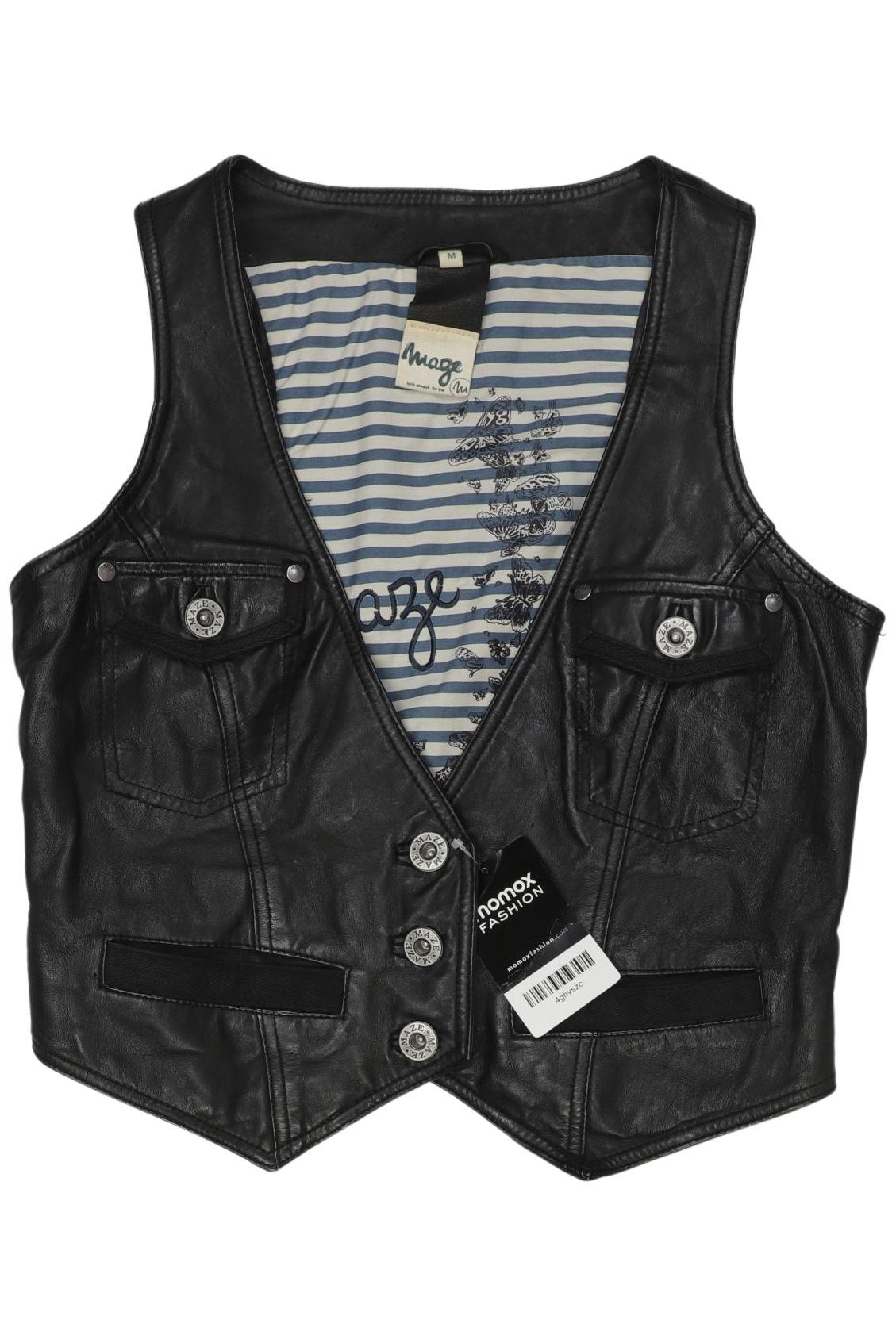 

maze Damen Weste, schwarz, Gr. 38