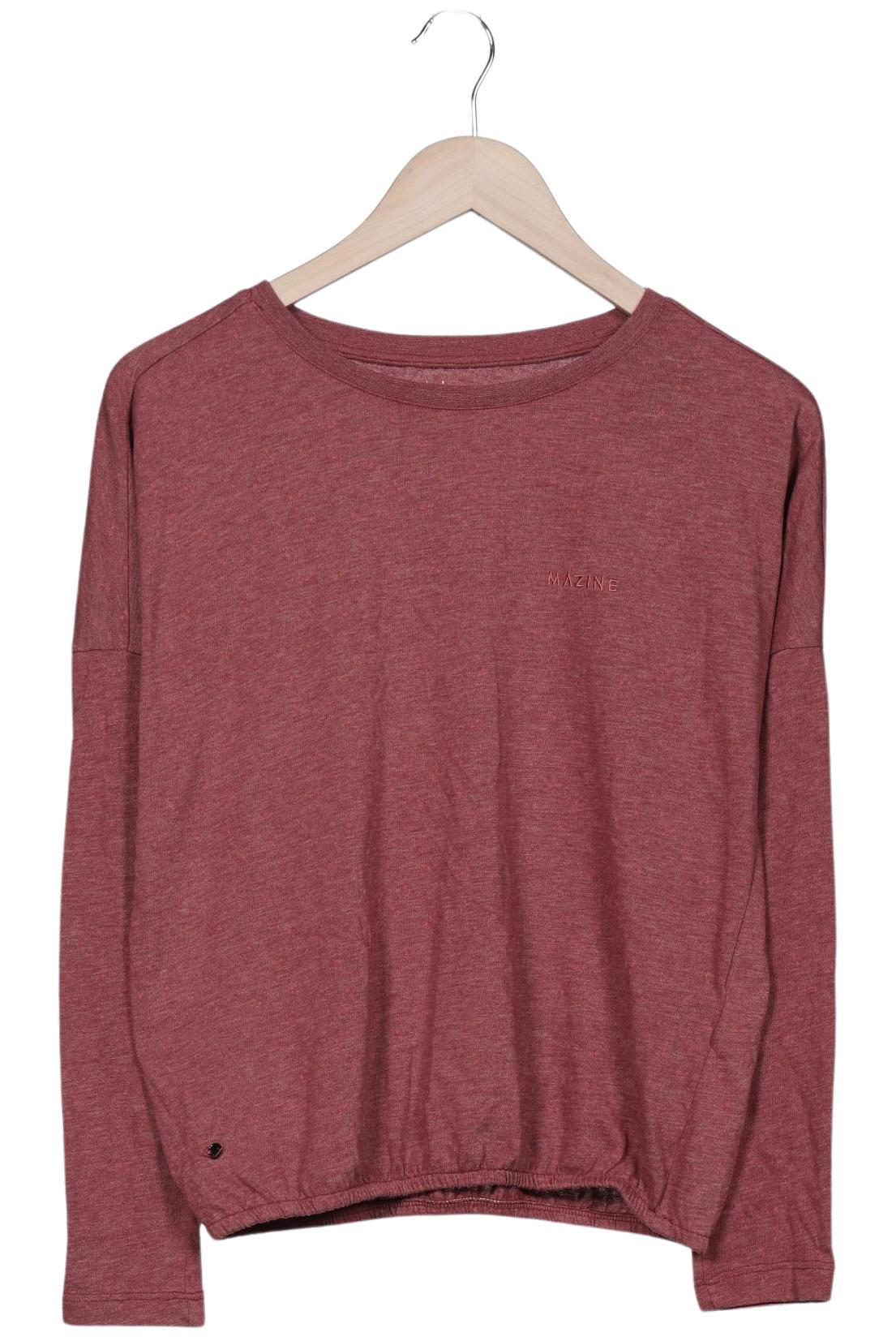

Mazine Damen Langarmshirt, bordeaux, Gr. 38