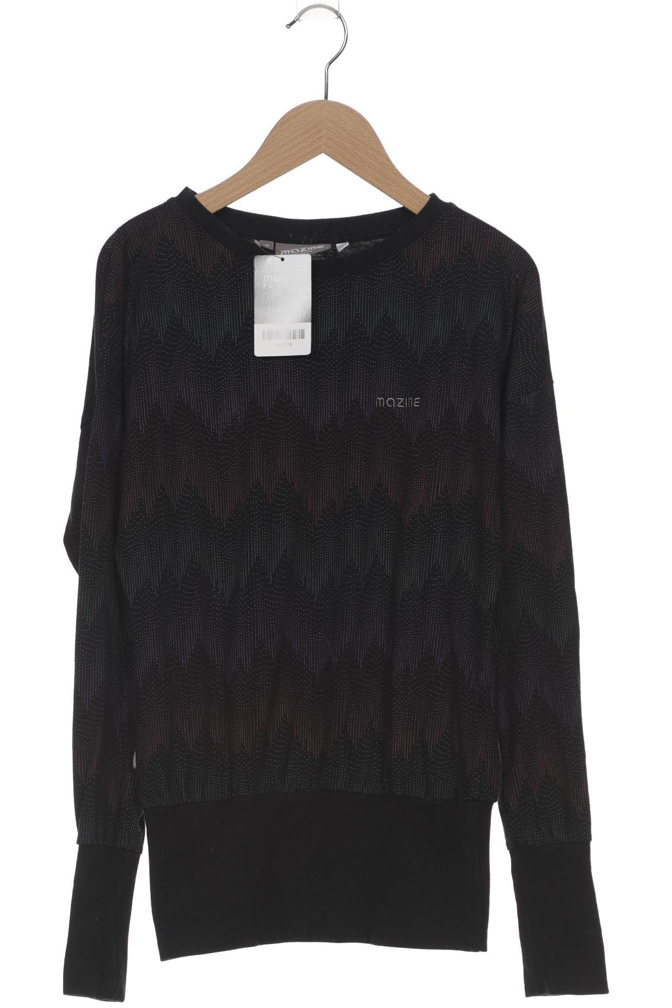 Thumbnail - Mazine Damen Langarmshirt, schwarz, Gr. 34