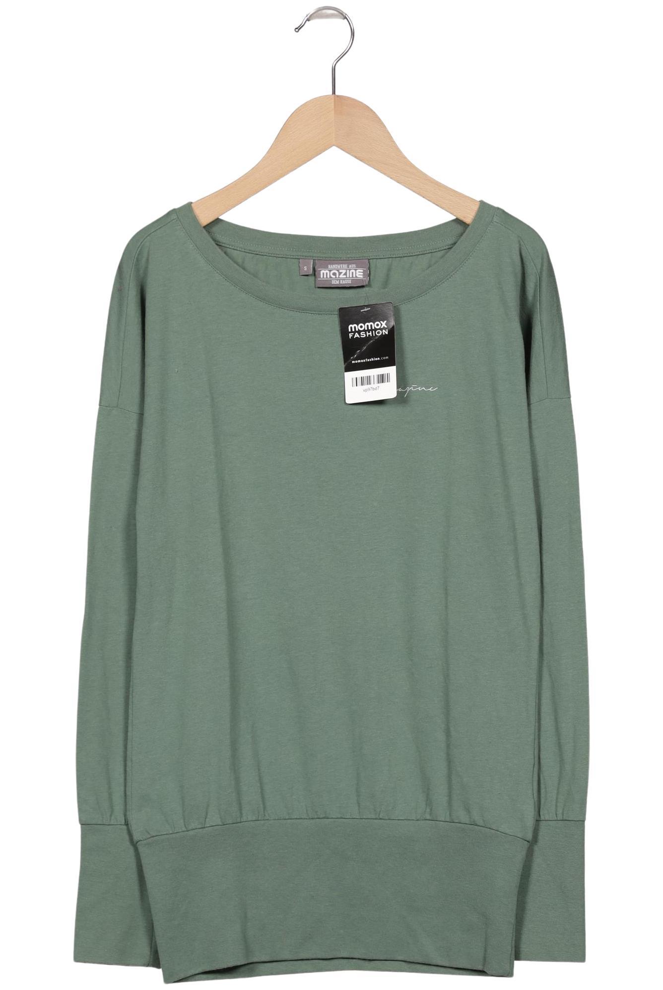 

Mazine Damen Langarmshirt, grün, Gr. 36