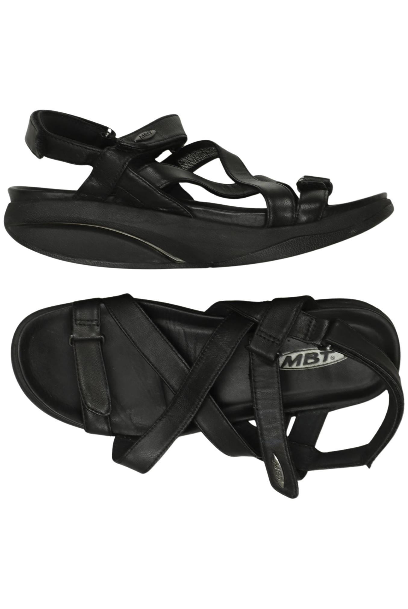 

MBT Damen Sandale, schwarz, Gr. 38