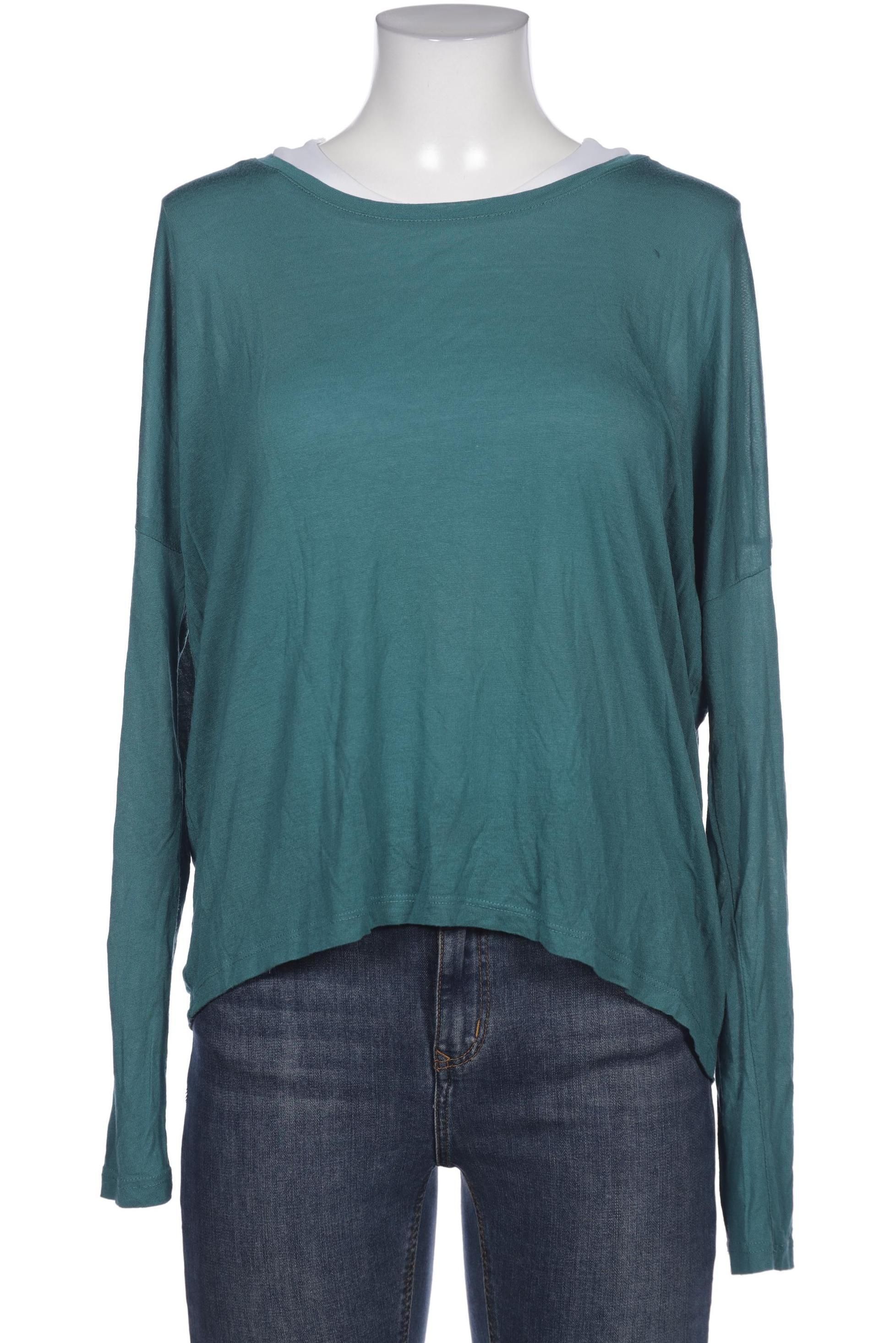 

mbyM Damen Langarmshirt, türkis, Gr. 38