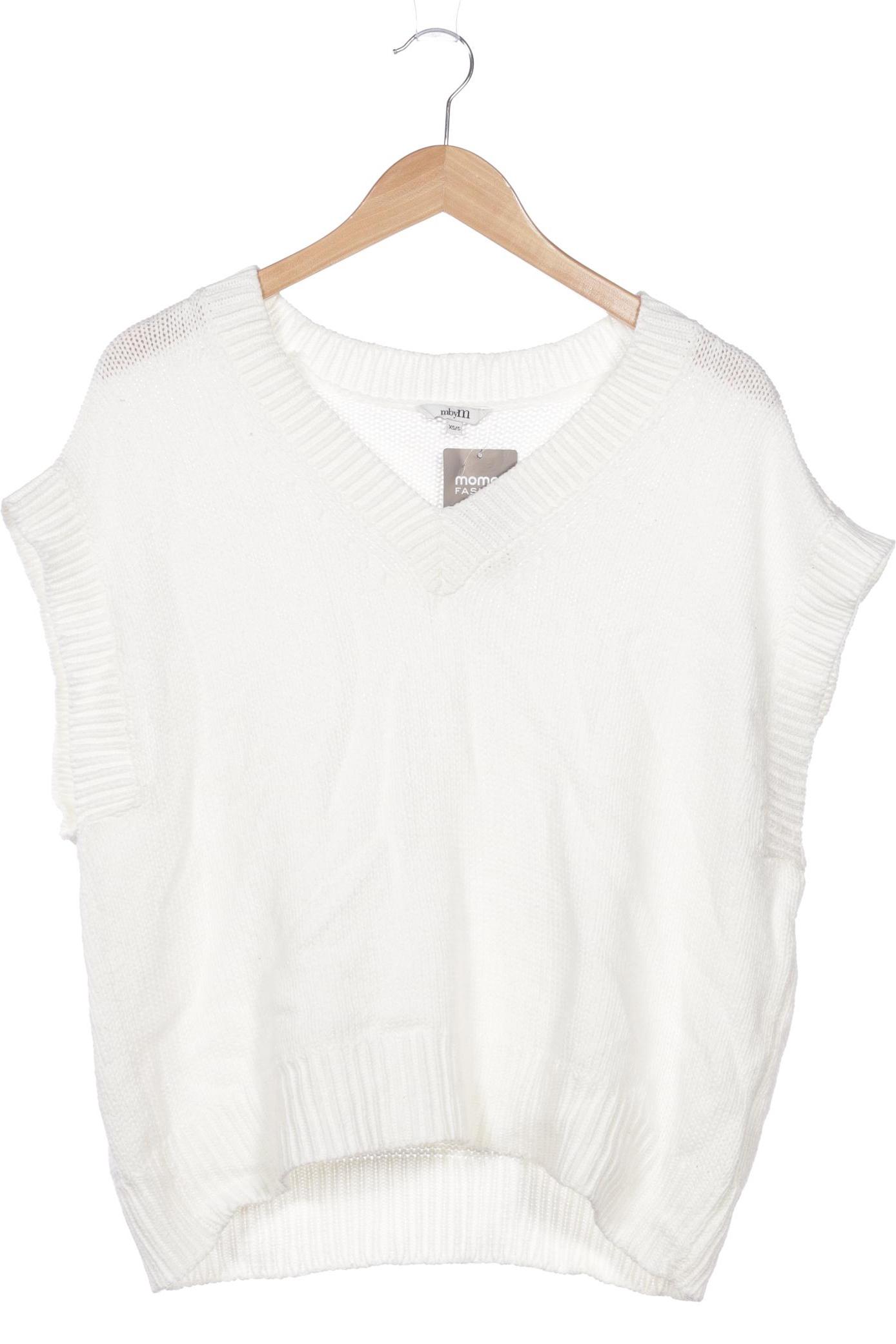 

mbyM Damen Pullover, weiß, Gr. 34