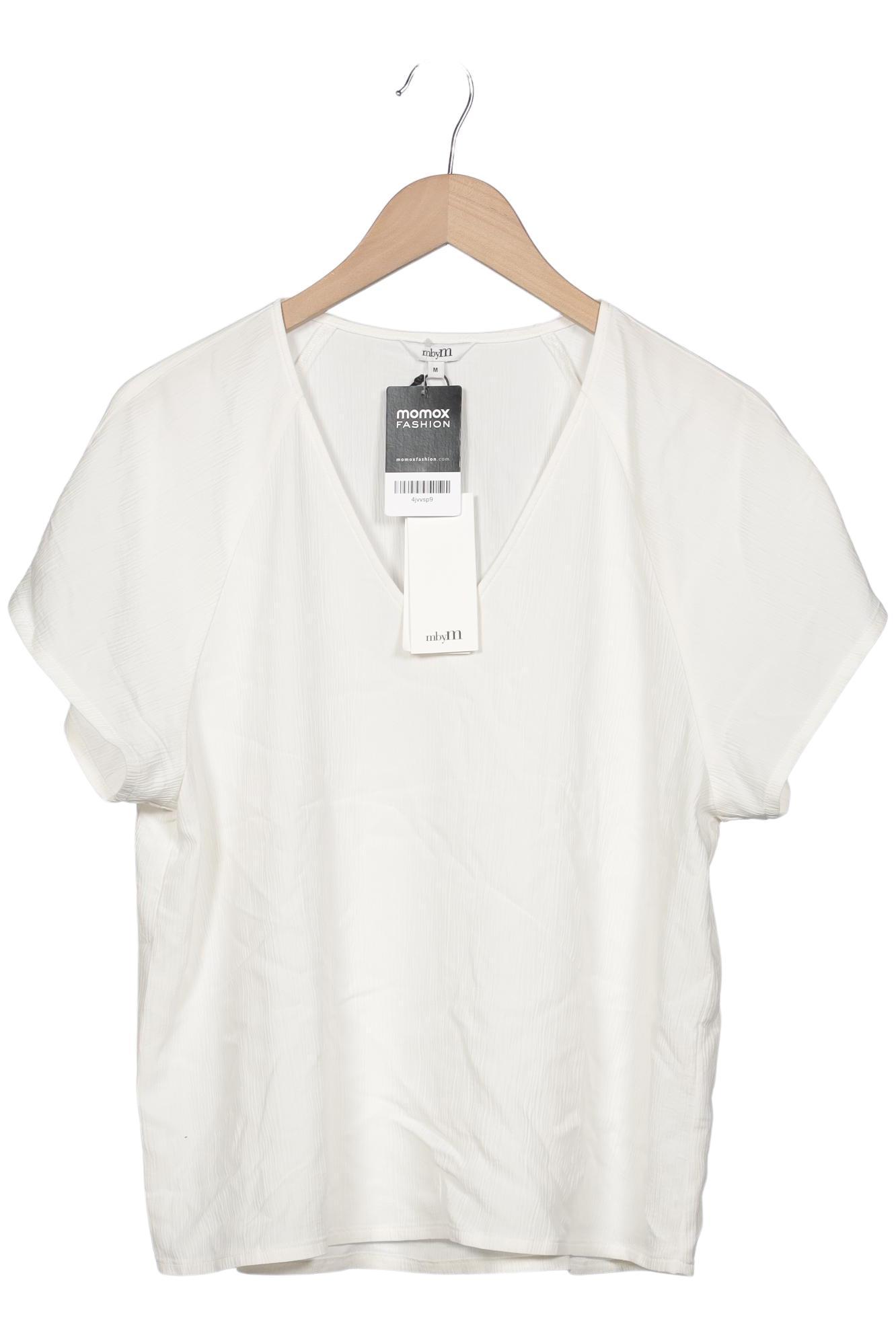 

mbyM Damen T-Shirt, cremeweiß, Gr. 38