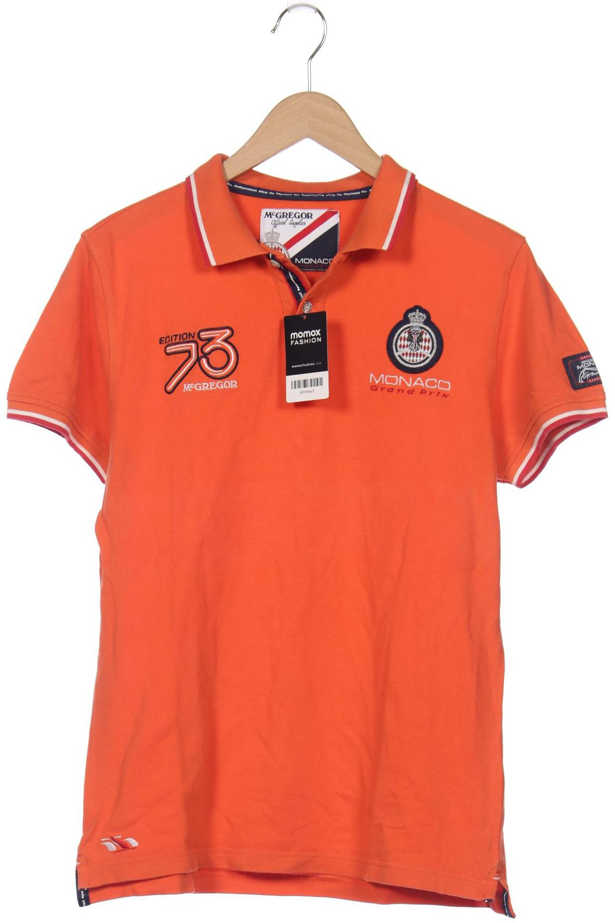 

McGregor Herren Poloshirt, orange