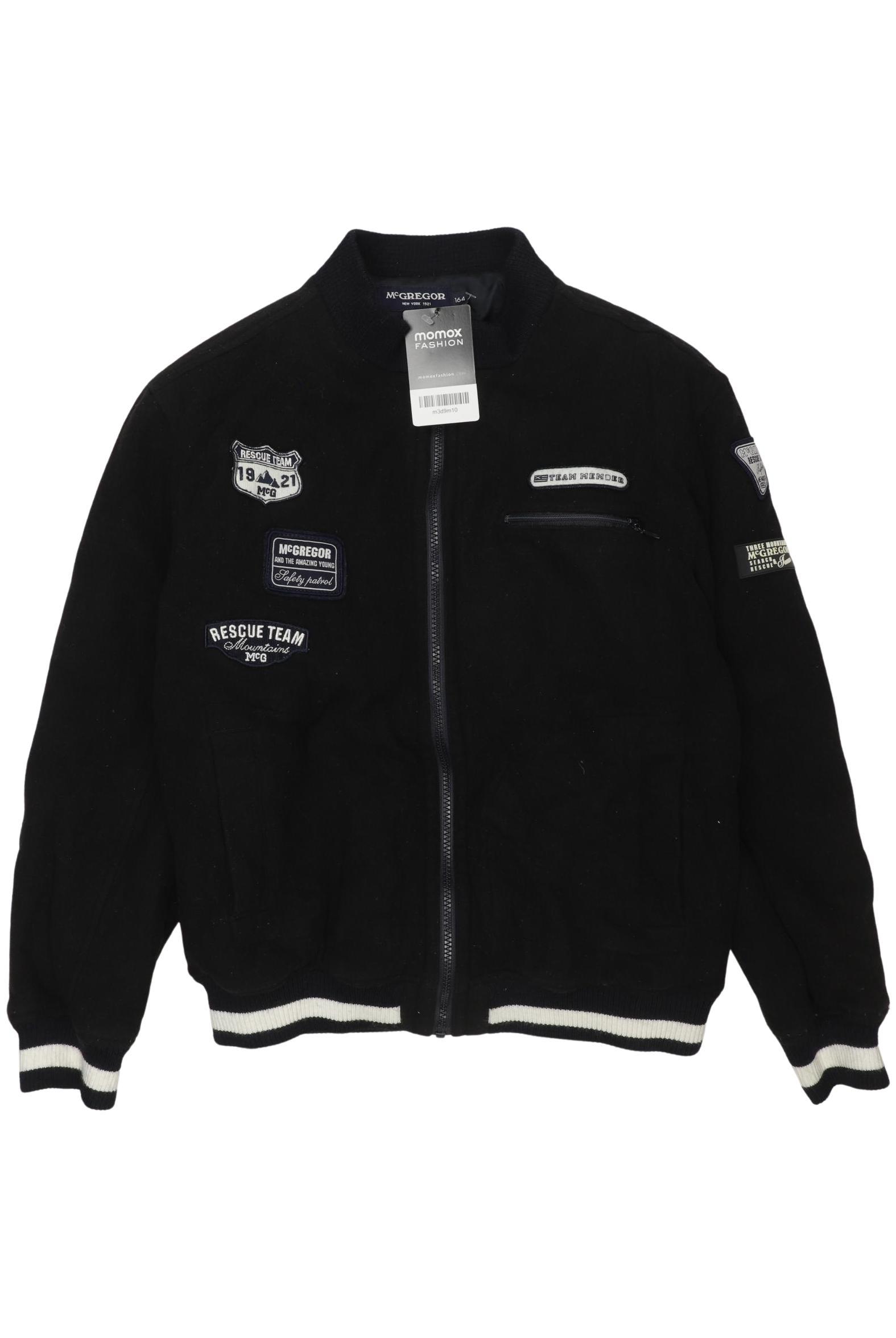 

McGregor Jungen Jacke, schwarz, Gr. 164