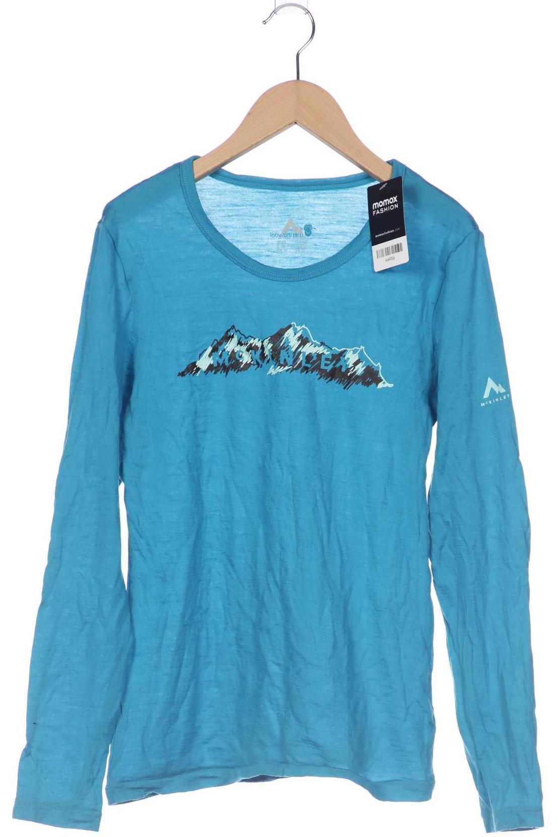 

McKINLEY Damen Langarmshirt, türkis, Gr. 40