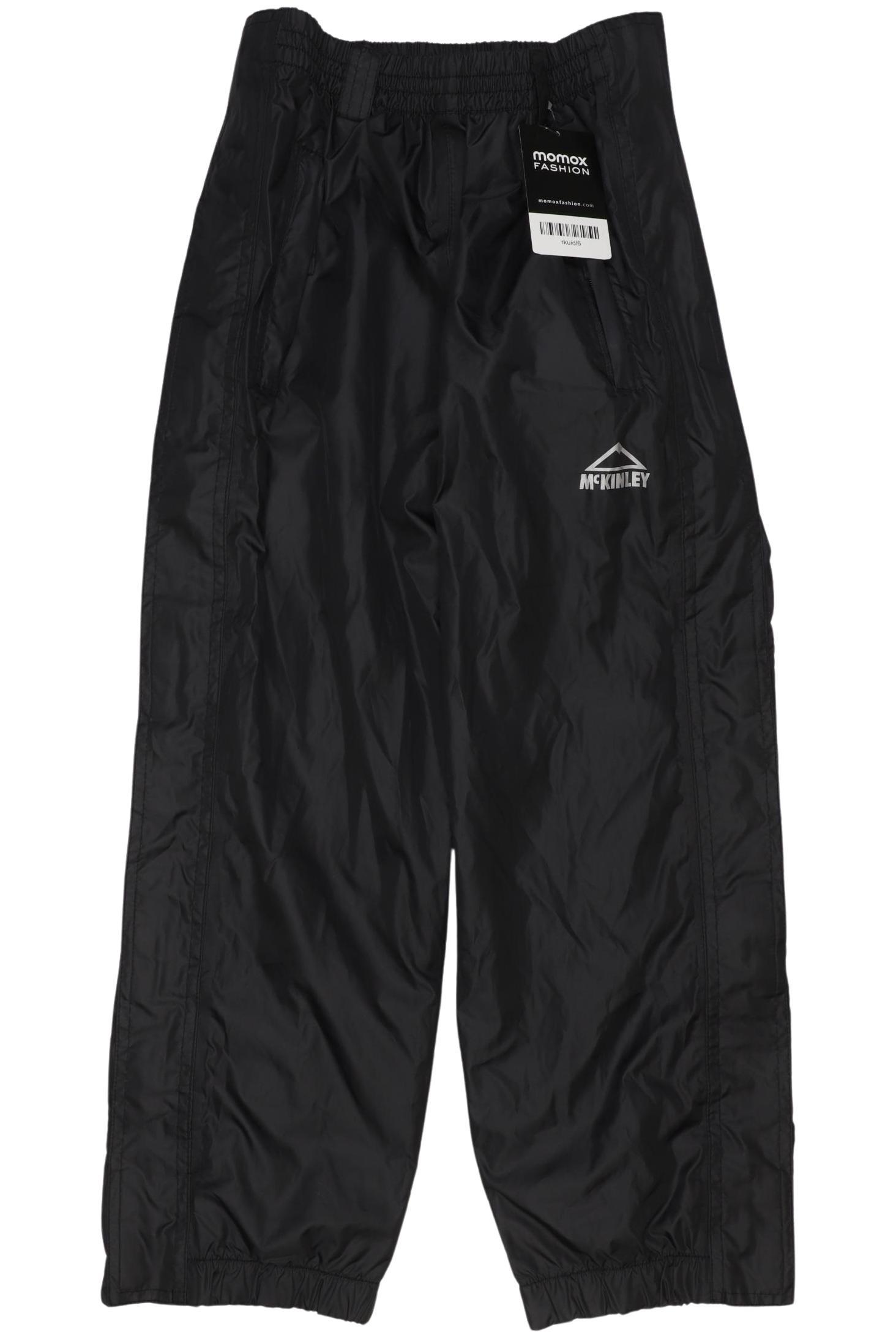 

McKINLEY Jungen Stoffhose, schwarz, Gr. 128