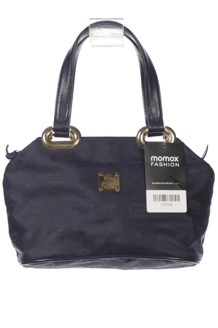 

MCM Damen Handtasche, marineblau