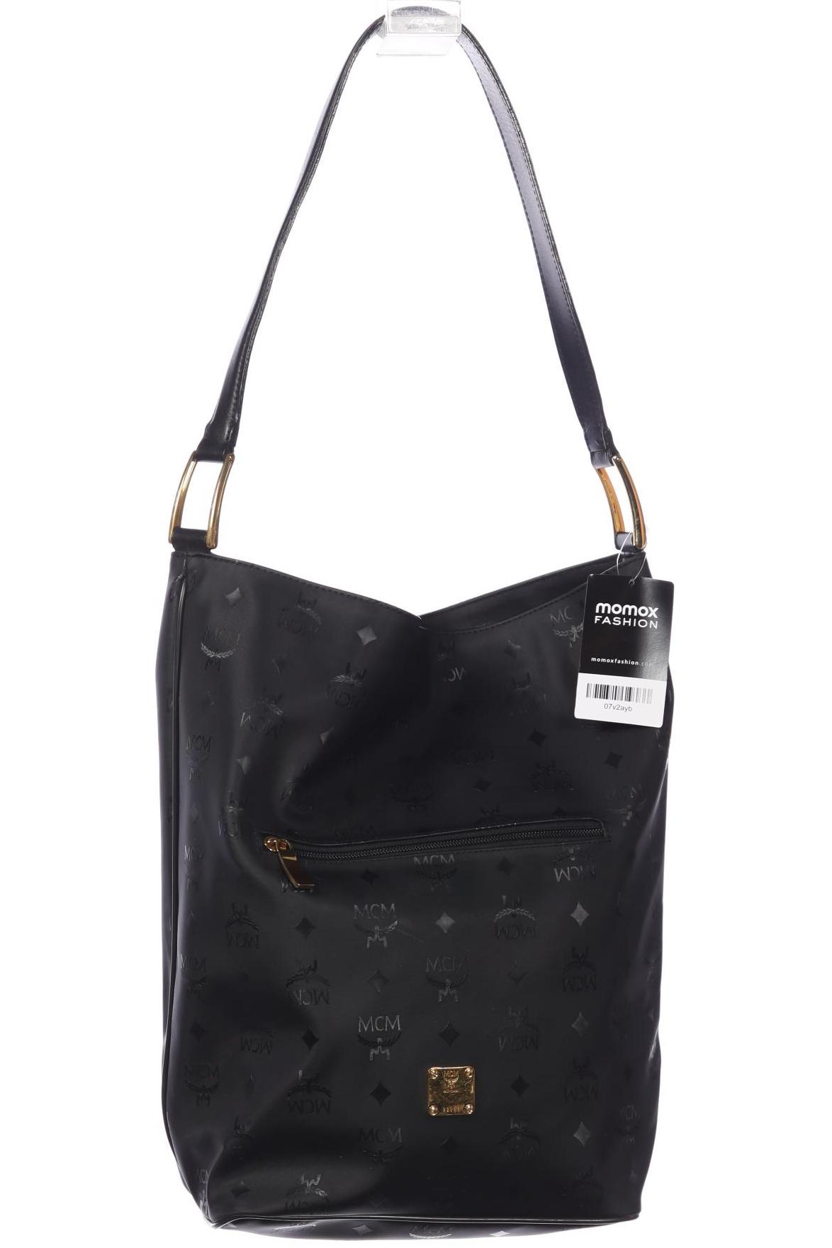 

MCM Damen Handtasche, schwarz, Gr.