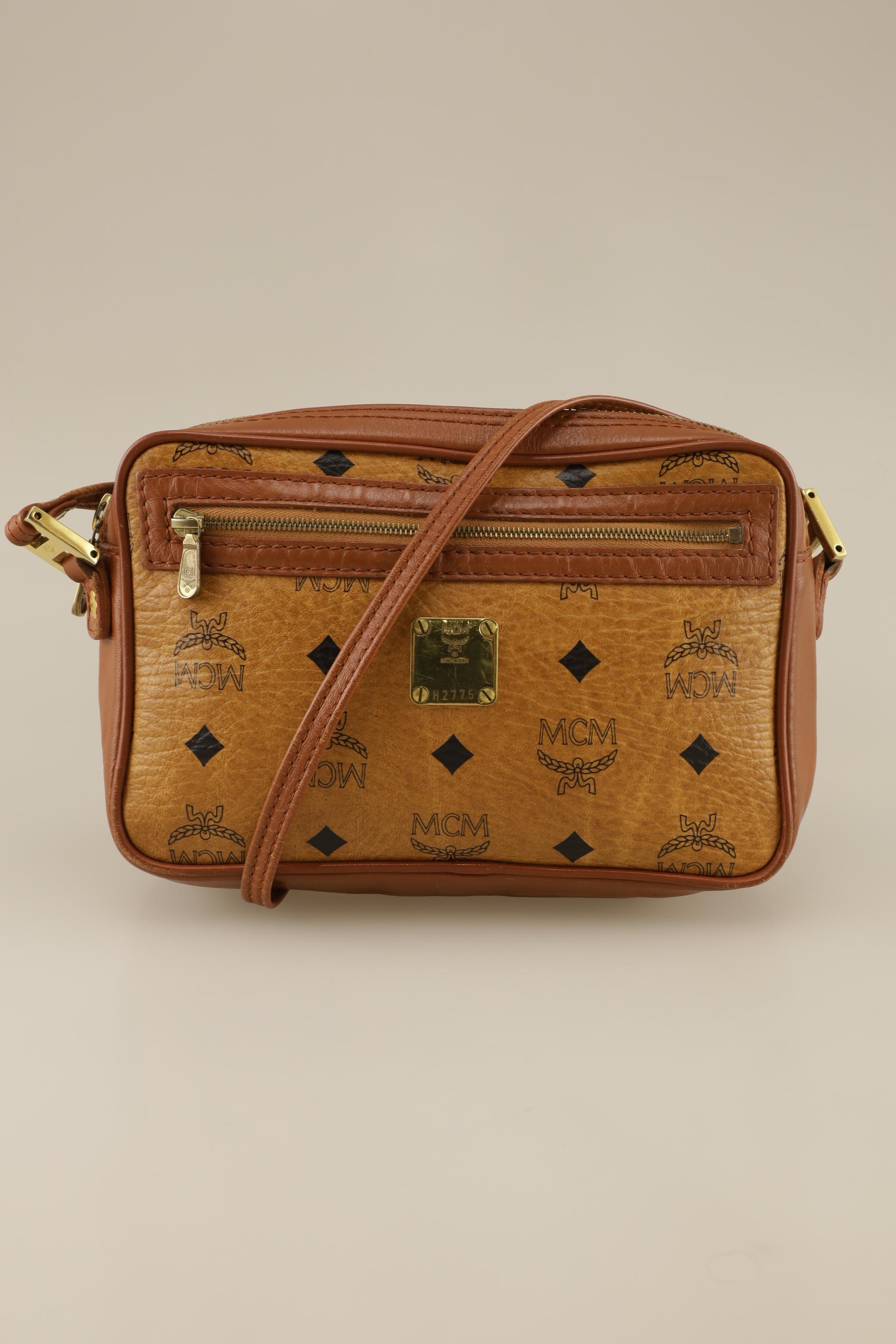 

MCM Damen Handtasche, braun, Gr.