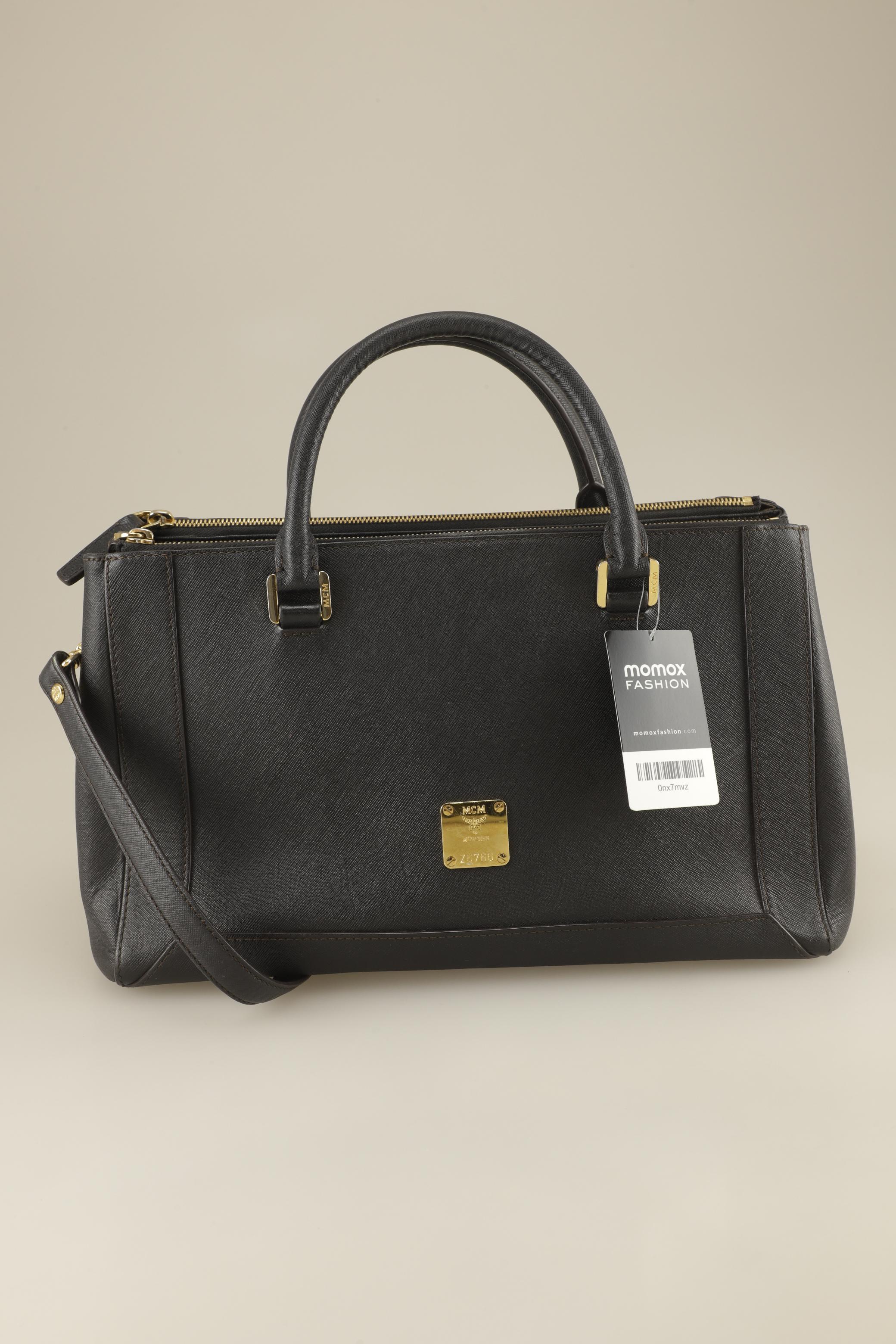 

MCM Damen Handtasche, schwarz, Gr.