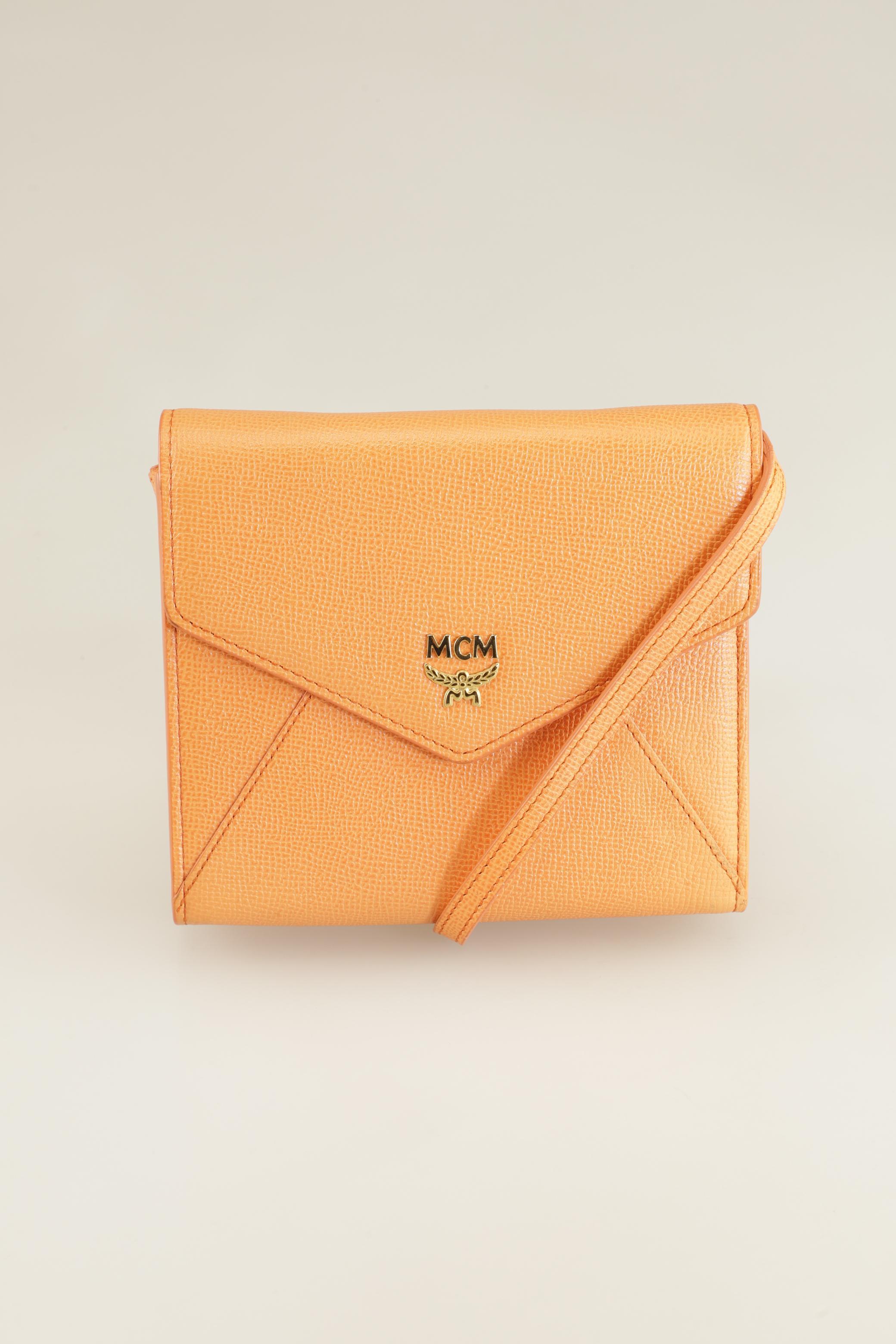 

MCM Damen Handtasche, orange, Gr.
