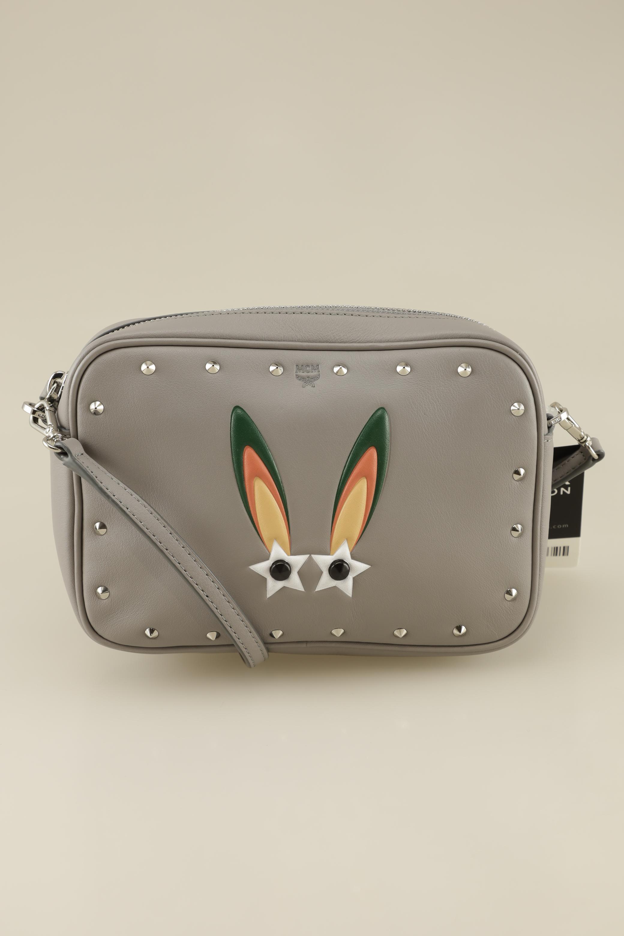

MCM Damen Handtasche, grau, Gr.
