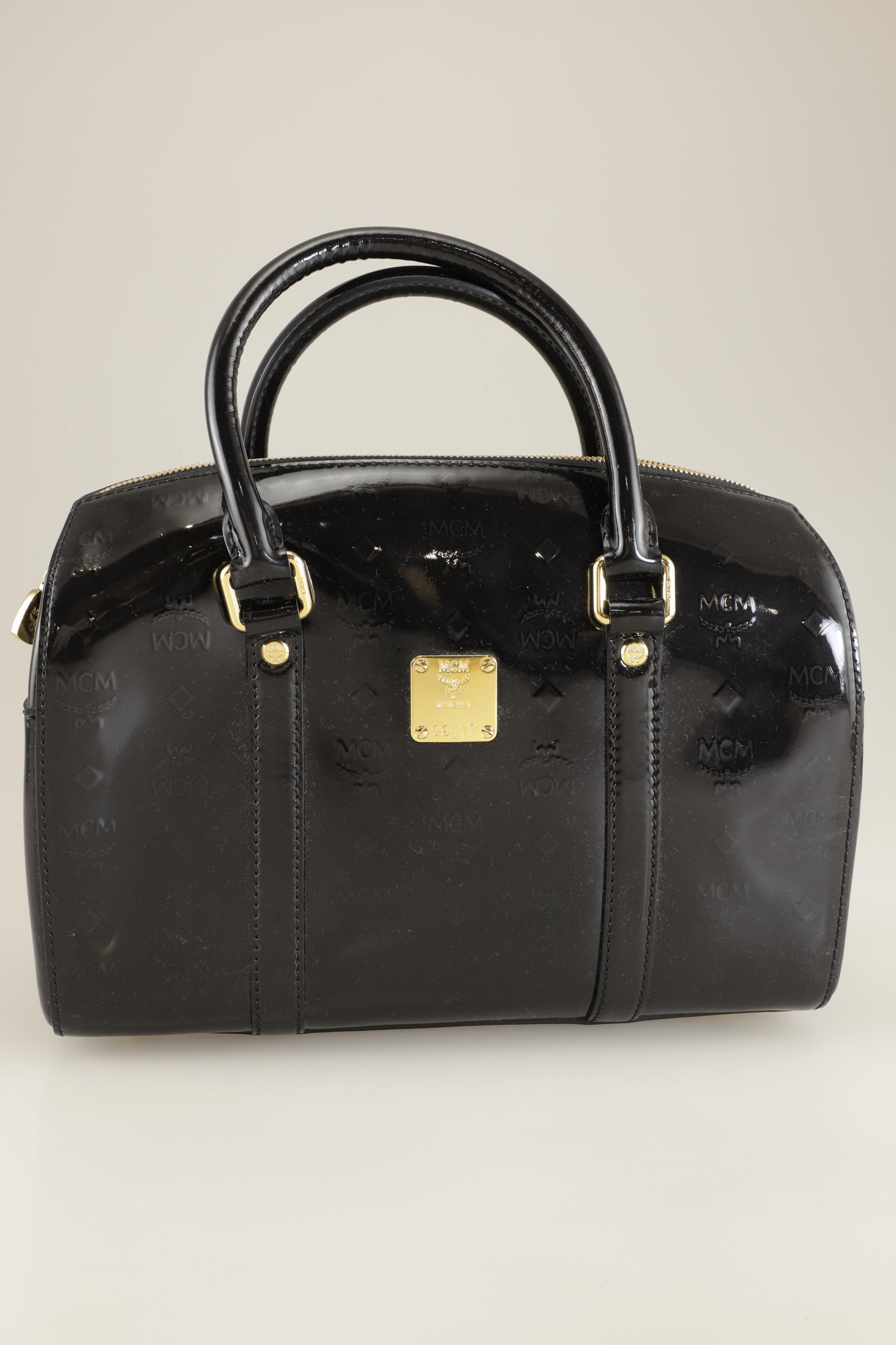 

MCM Damen Handtasche, schwarz, Gr.