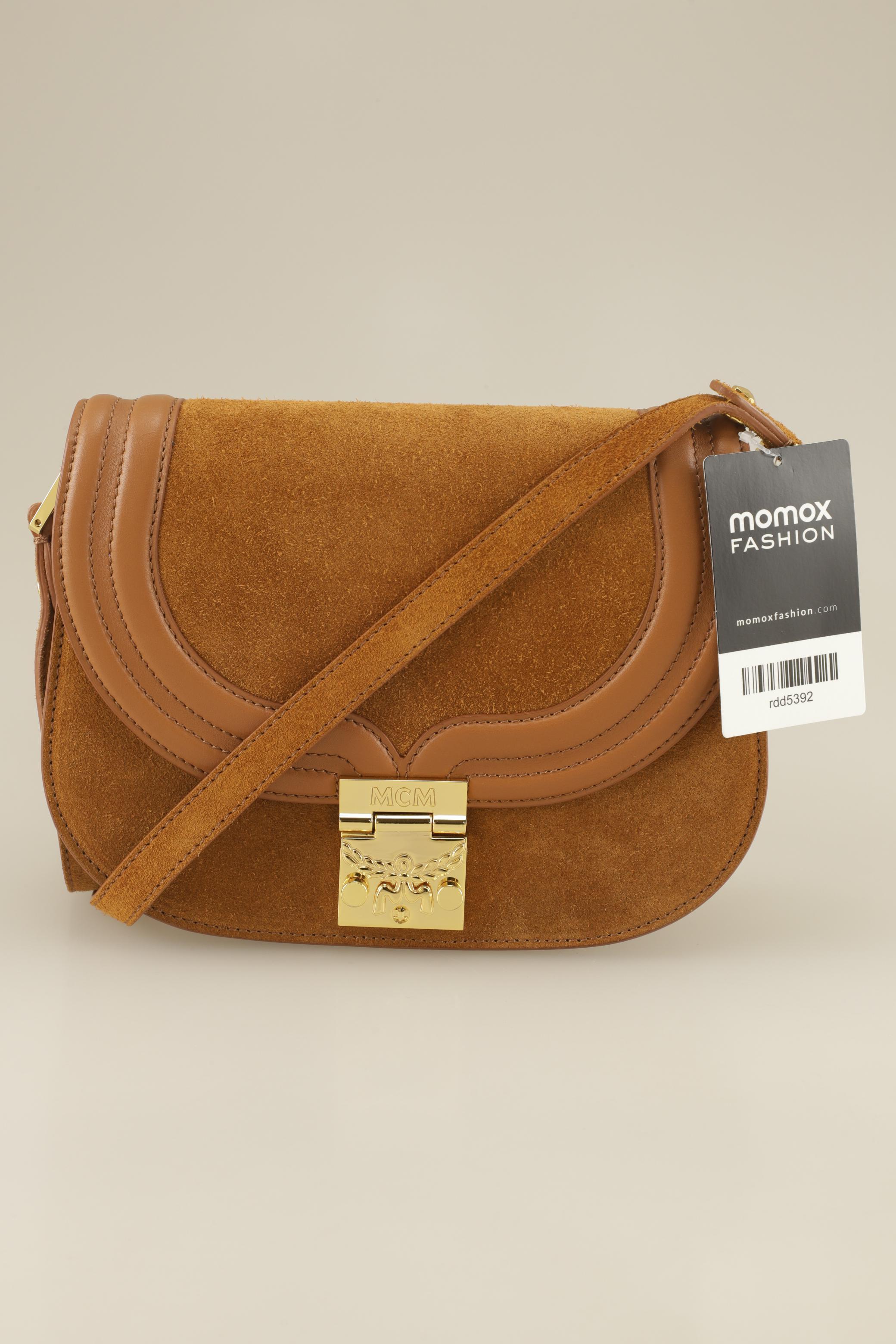 

MCM Damen Handtasche, orange, Gr.