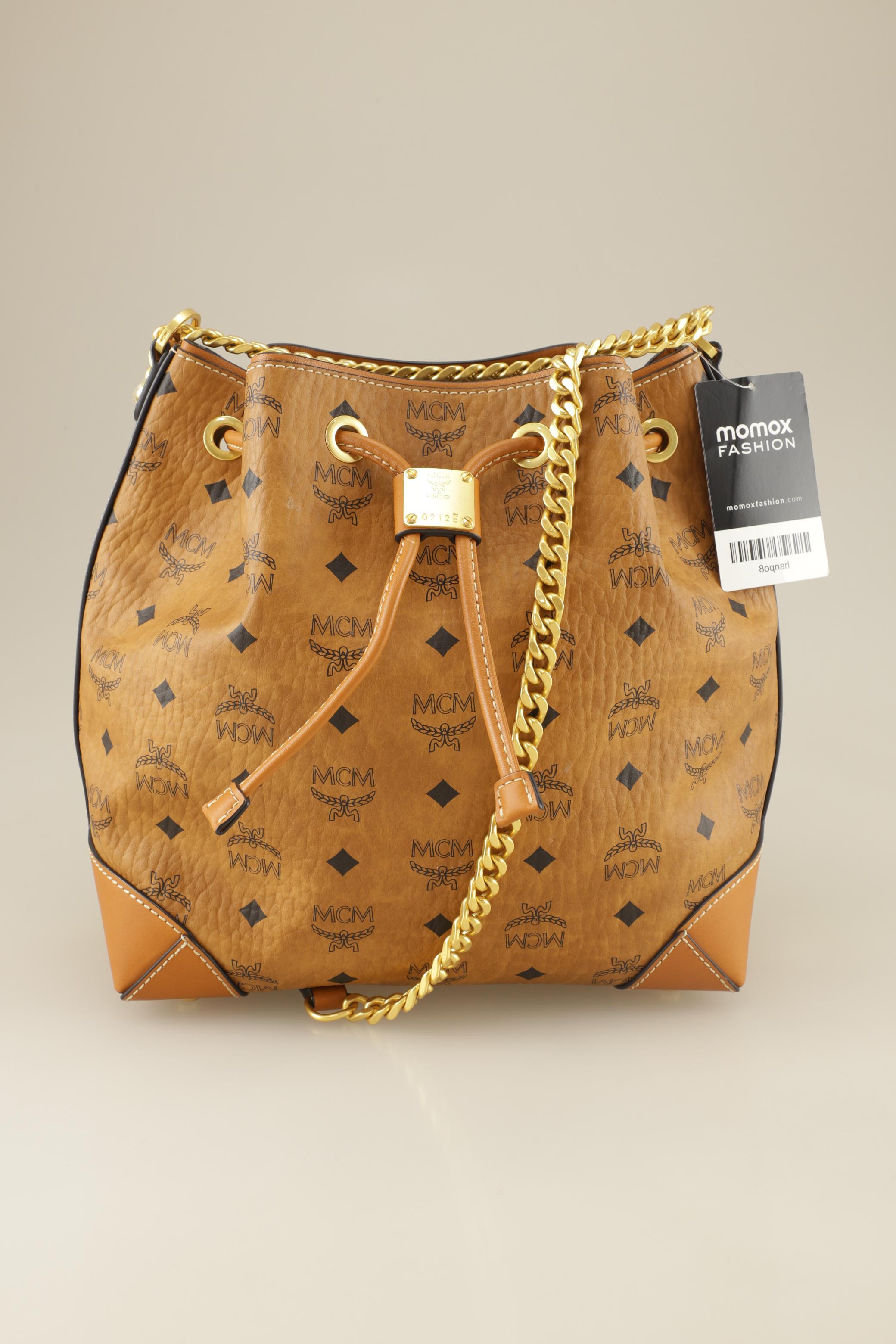 

MCM Damen Handtasche, braun, Gr.