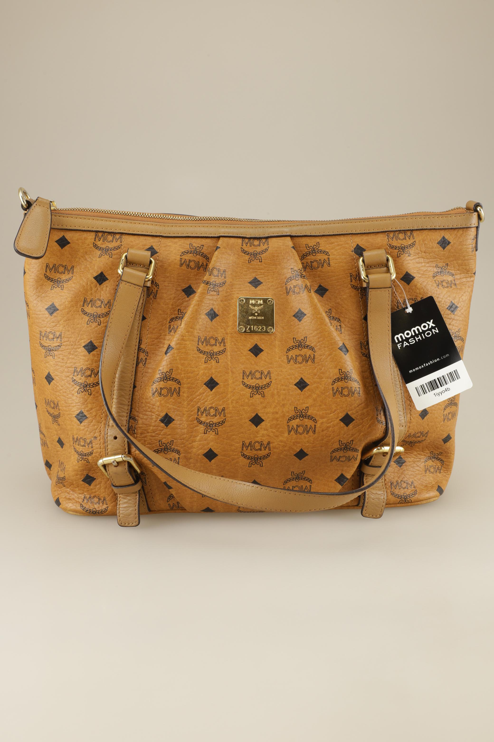 

MCM Damen Handtasche, braun, Gr.