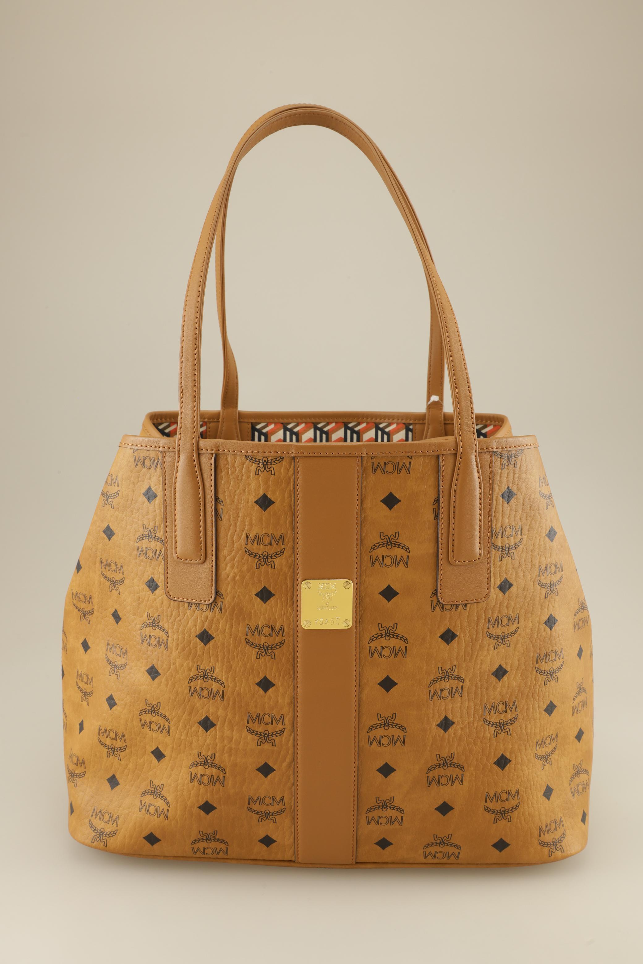 

MCM Damen Handtasche, braun, Gr.