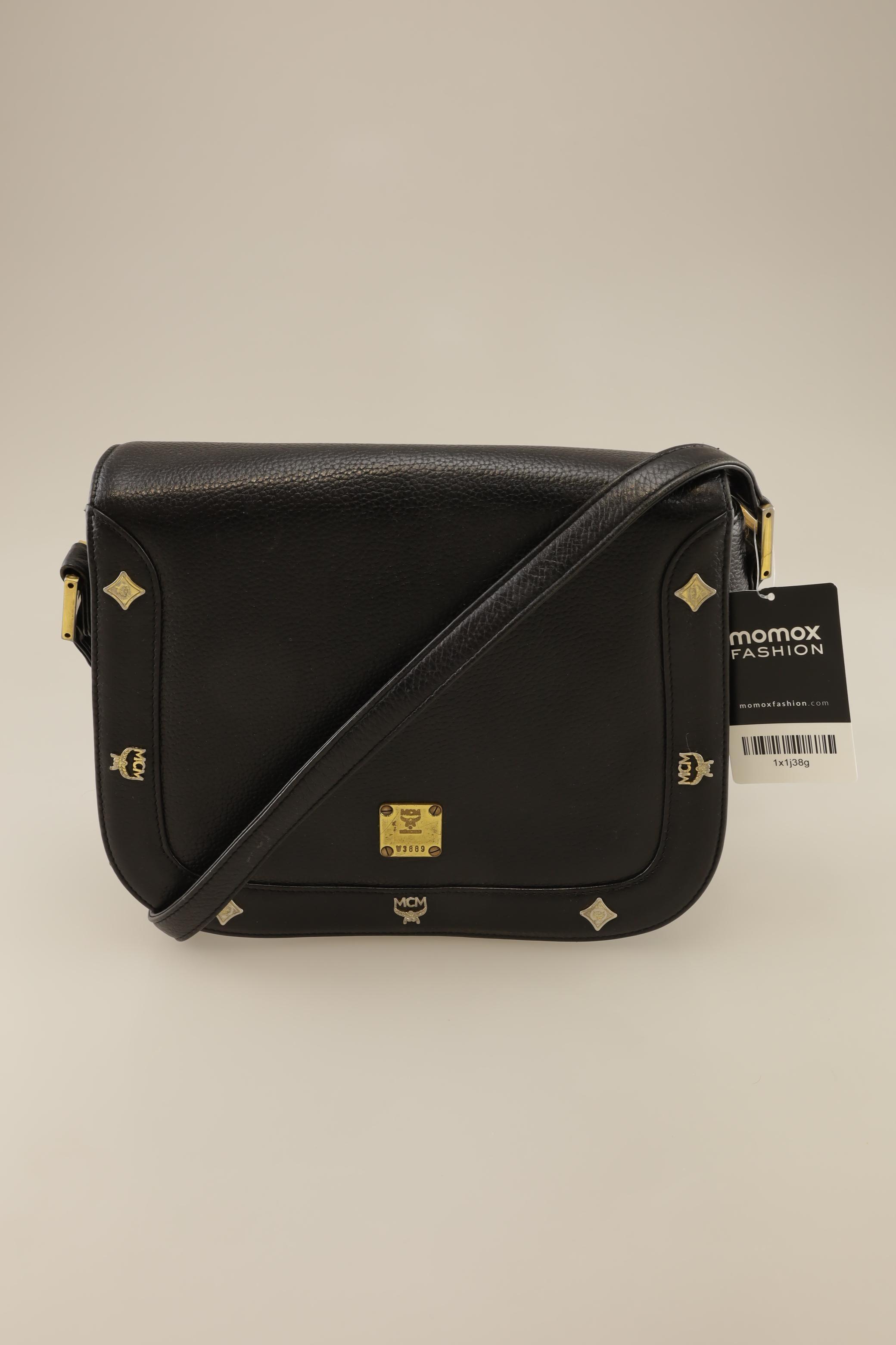 

MCM Damen Handtasche, schwarz, Gr.