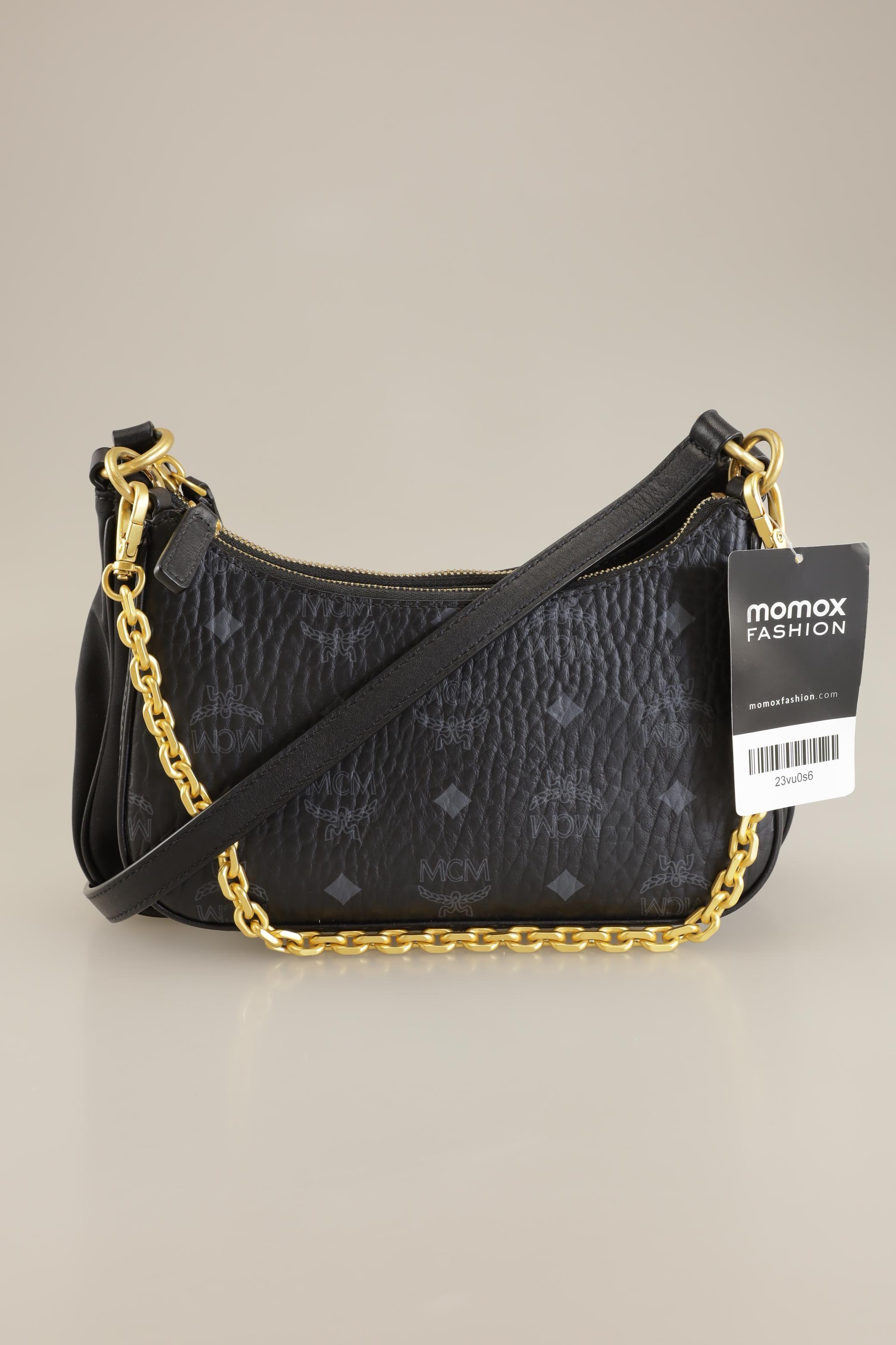 

MCM Damen Handtasche, schwarz, Gr.