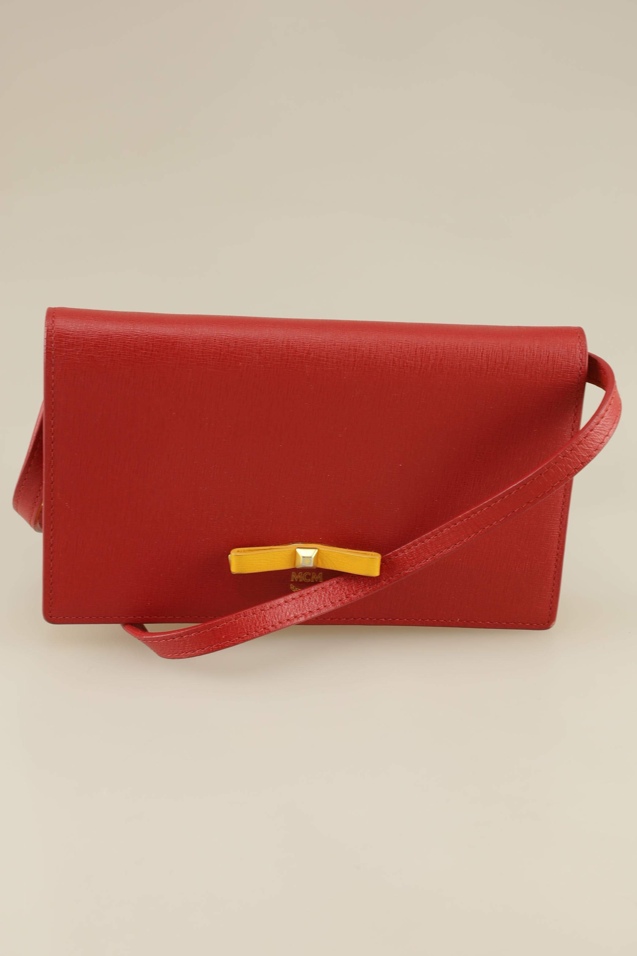 

MCM Damen Handtasche, rot, Gr.