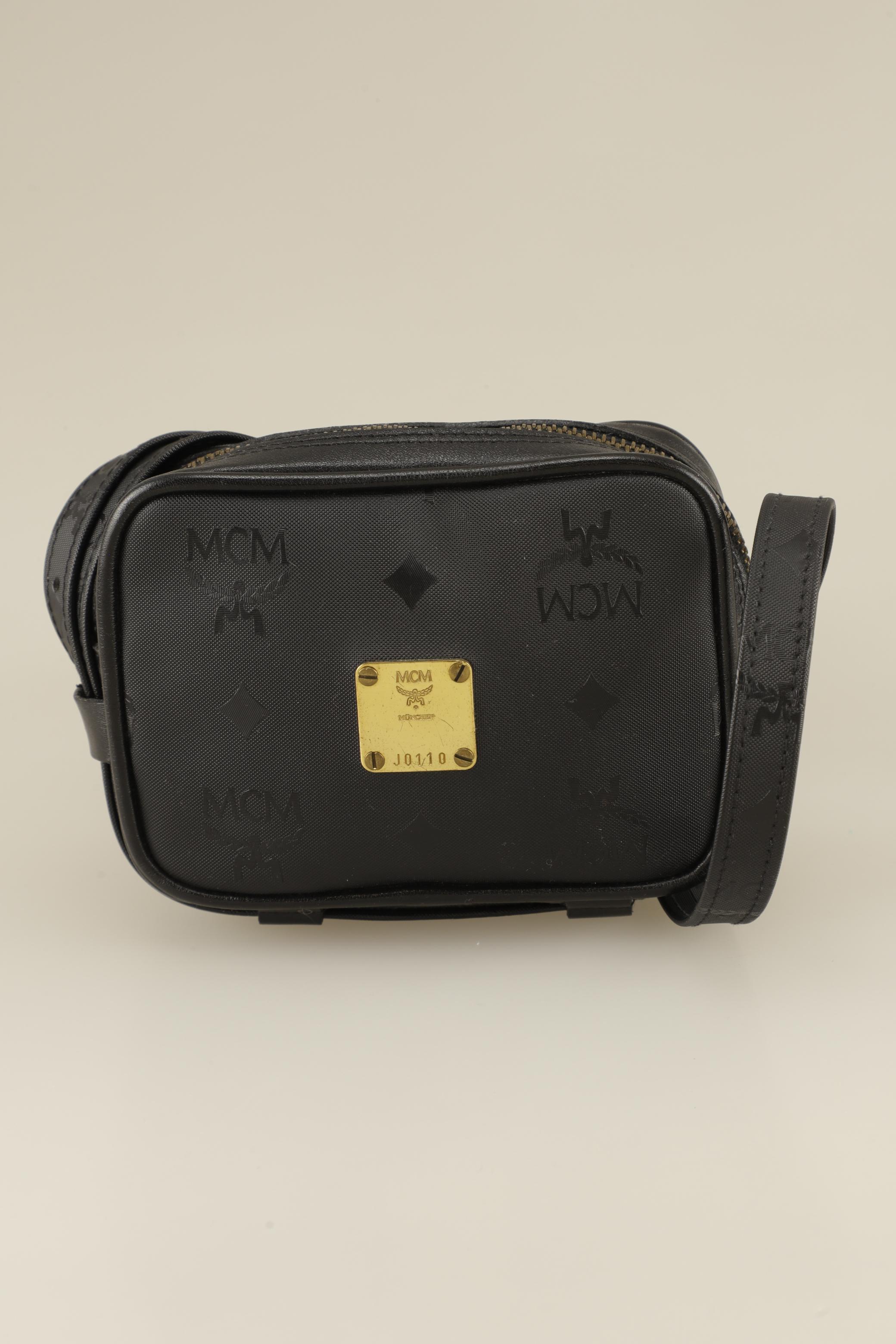 

MCM Damen Handtasche, schwarz, Gr.