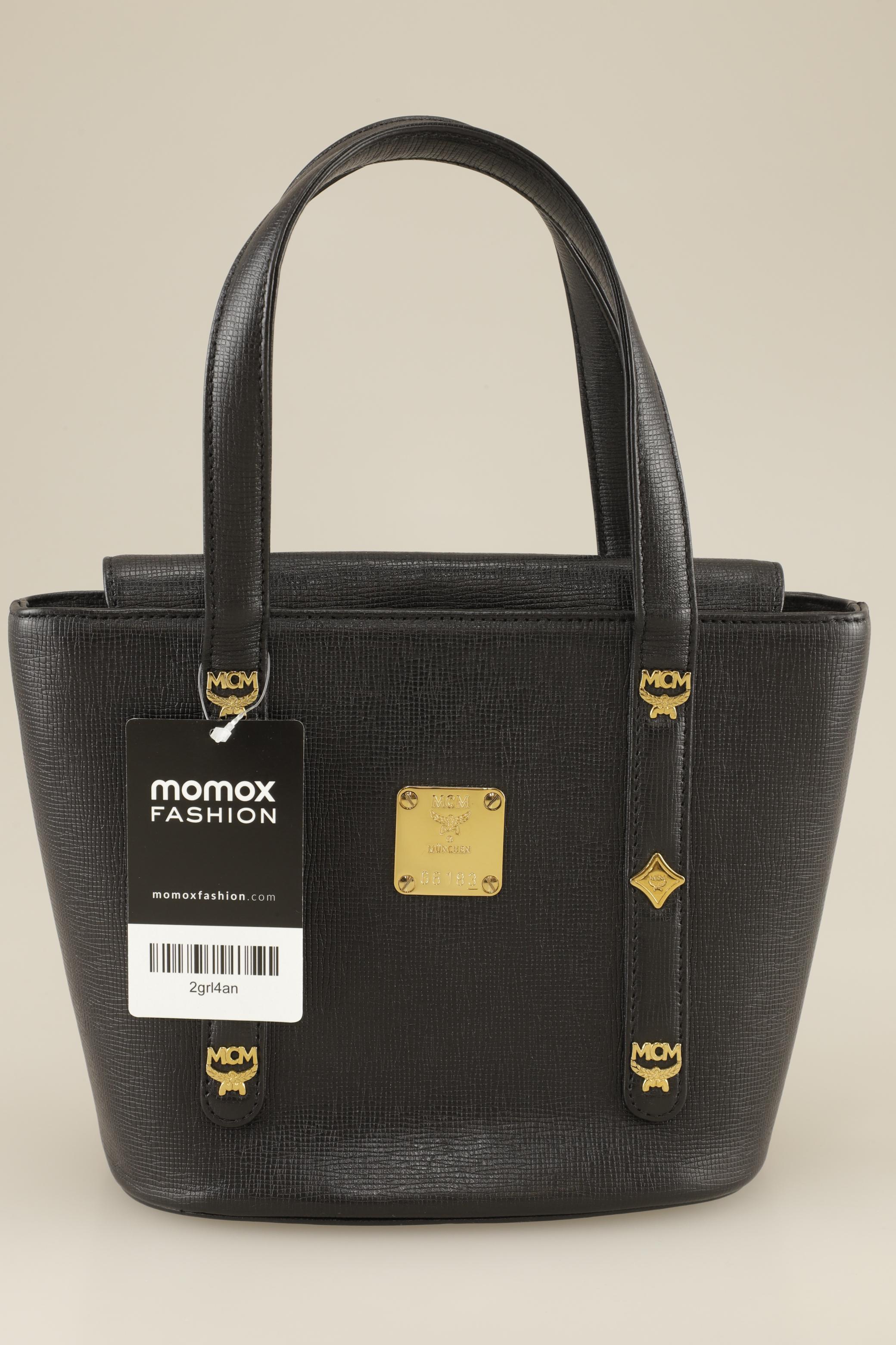 

MCM Damen Handtasche, schwarz, Gr.