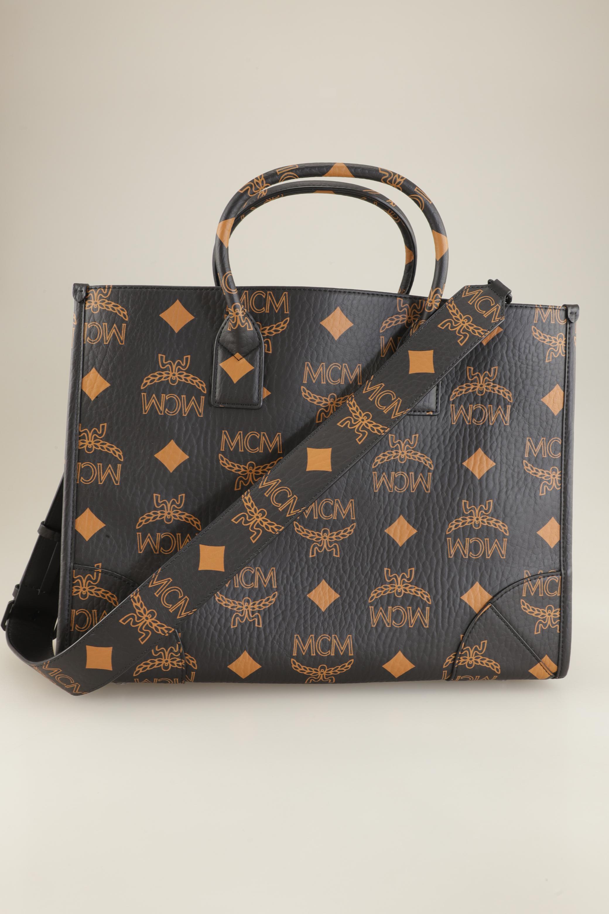 

MCM Damen Handtasche, schwarz, Gr.