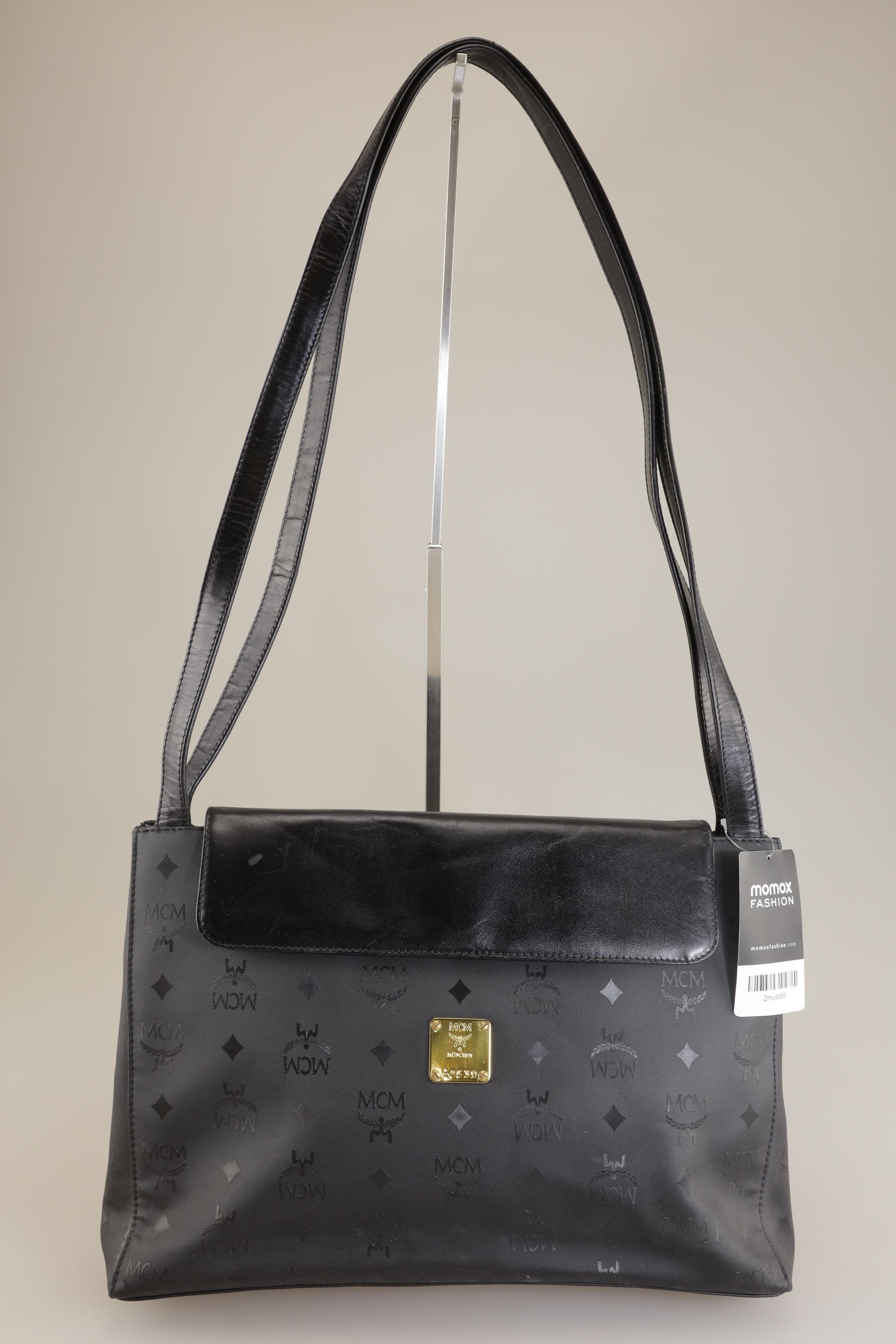 

MCM Damen Handtasche, schwarz, Gr.