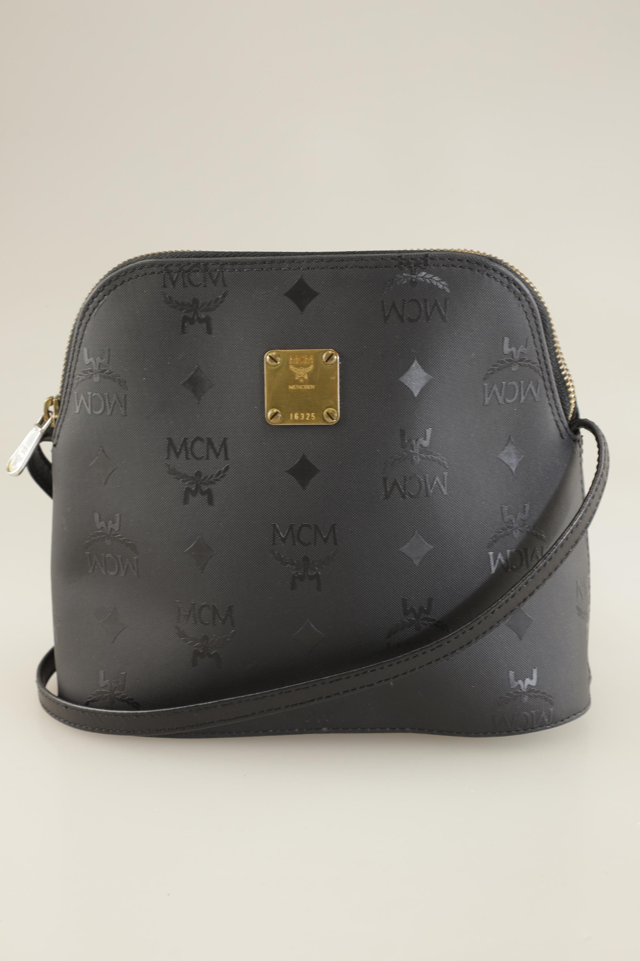 

MCM Damen Handtasche, schwarz, Gr.