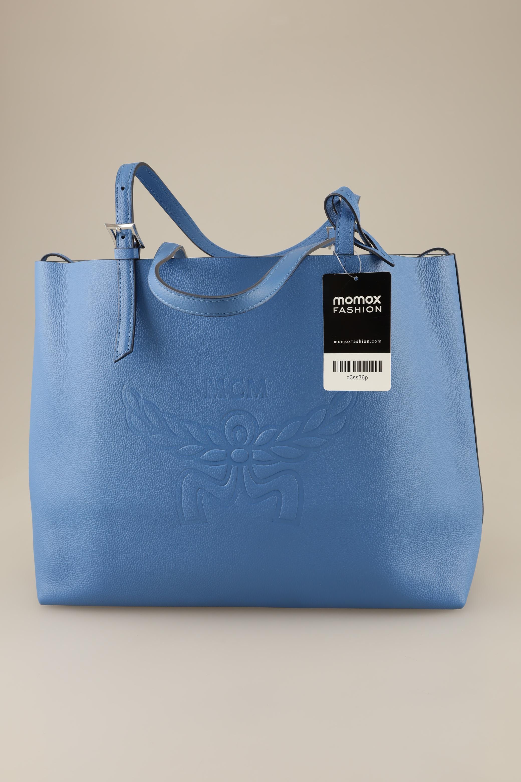 

MCM Damen Handtasche, blau, Gr.