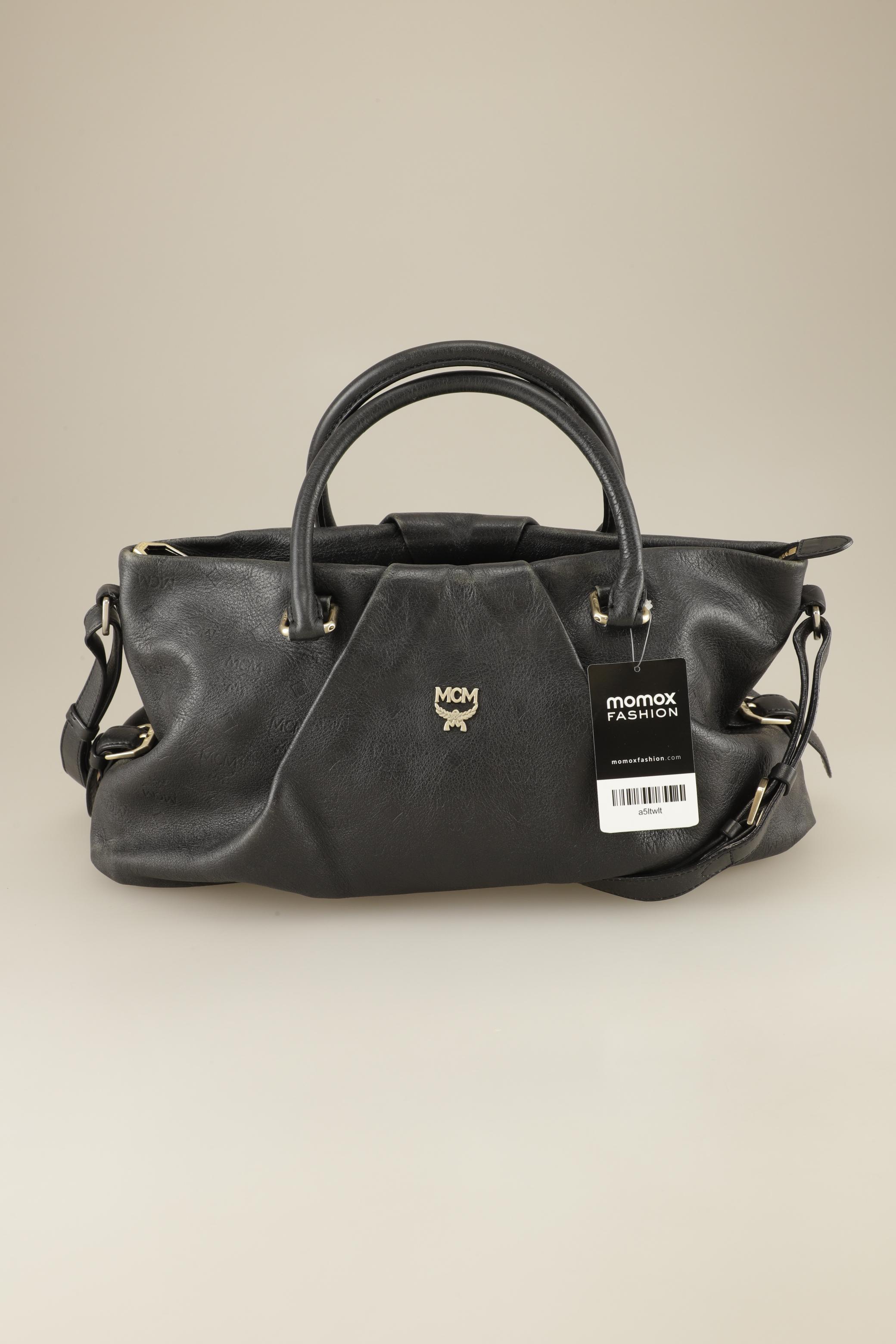 

MCM Damen Handtasche, schwarz, Gr.
