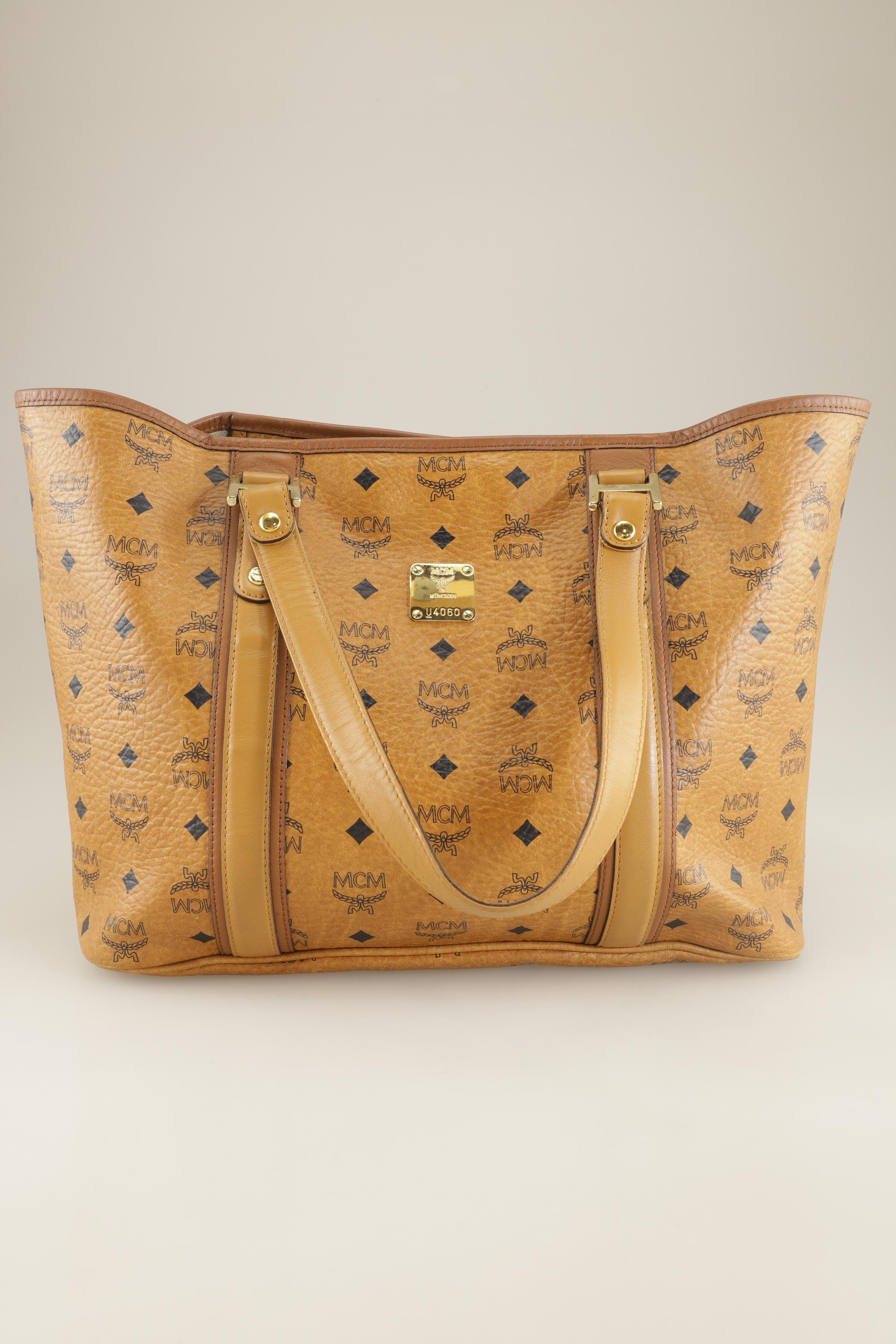 

MCM Damen Handtasche, braun, Gr.