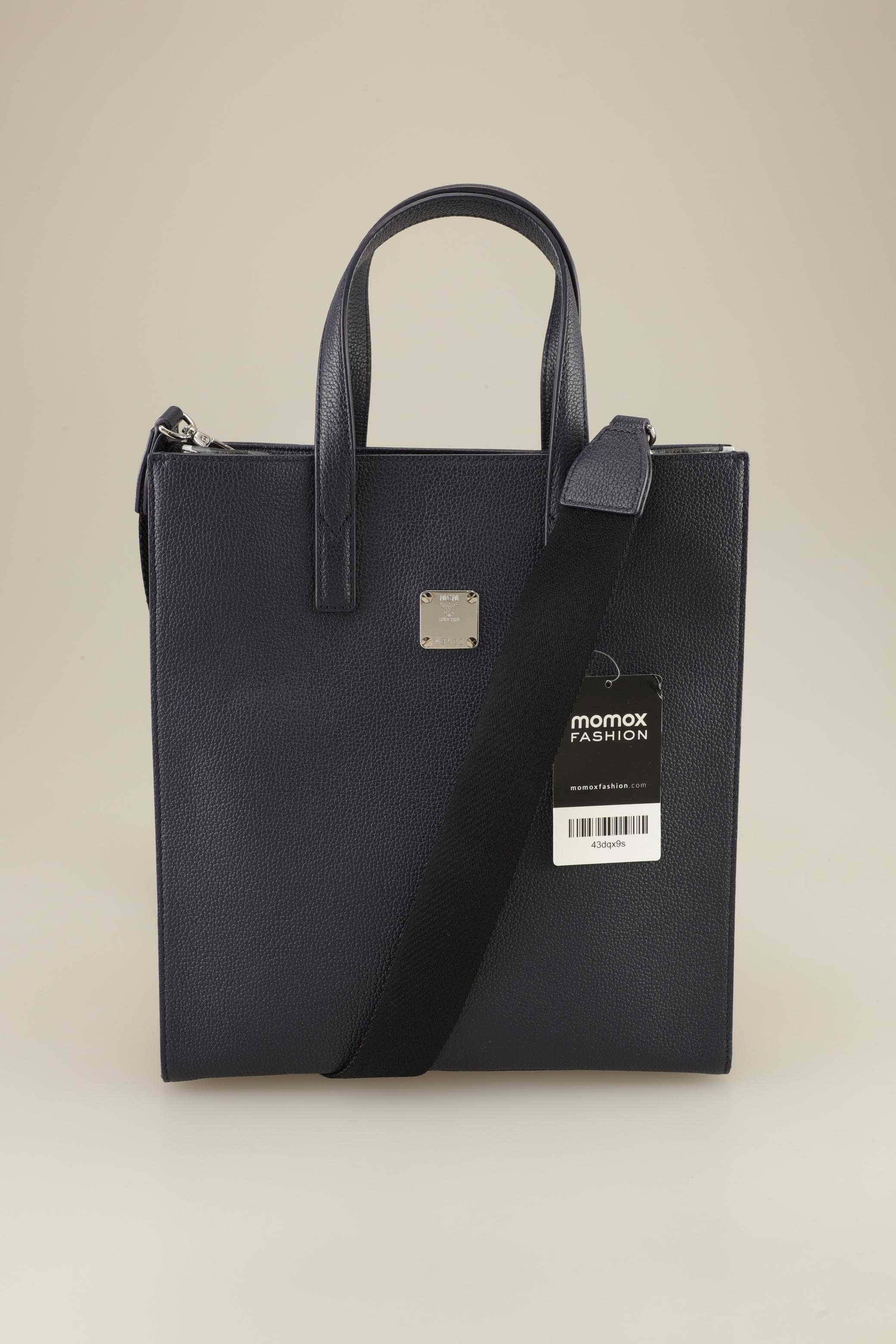 

MCM Damen Handtasche, marineblau, Gr.