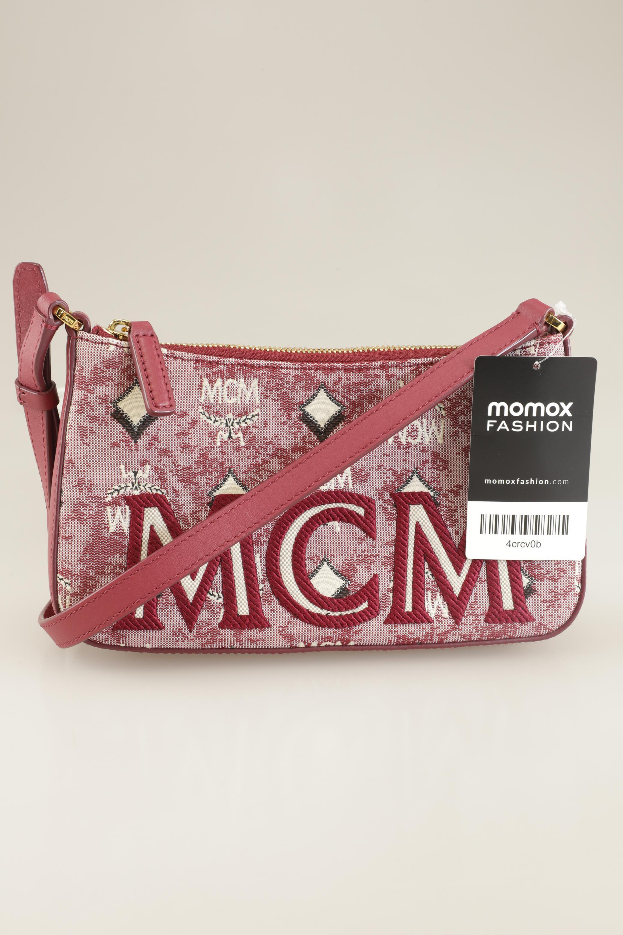 

MCM Damen Handtasche, bordeaux, Gr.
