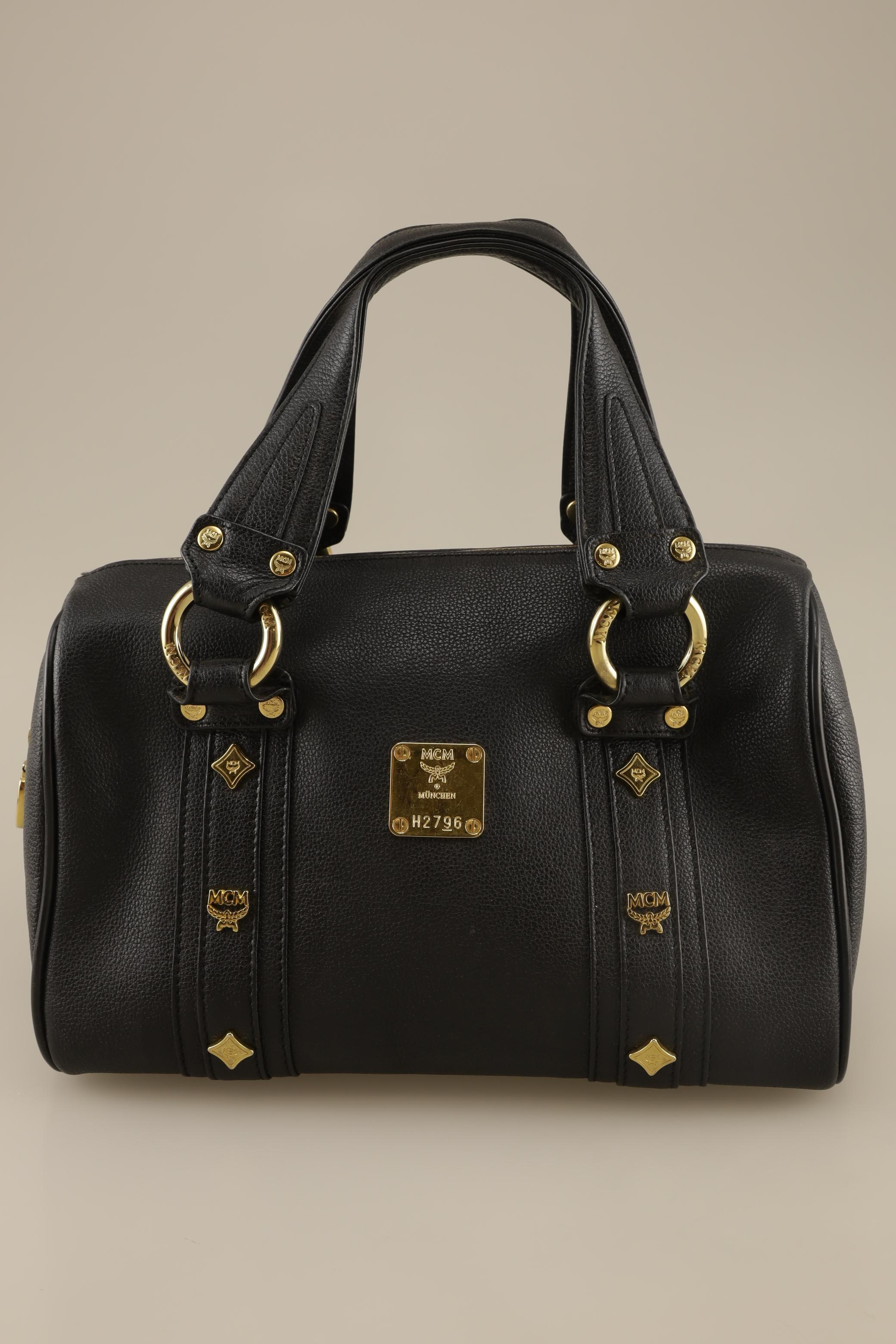 

MCM Damen Handtasche, schwarz, Gr.