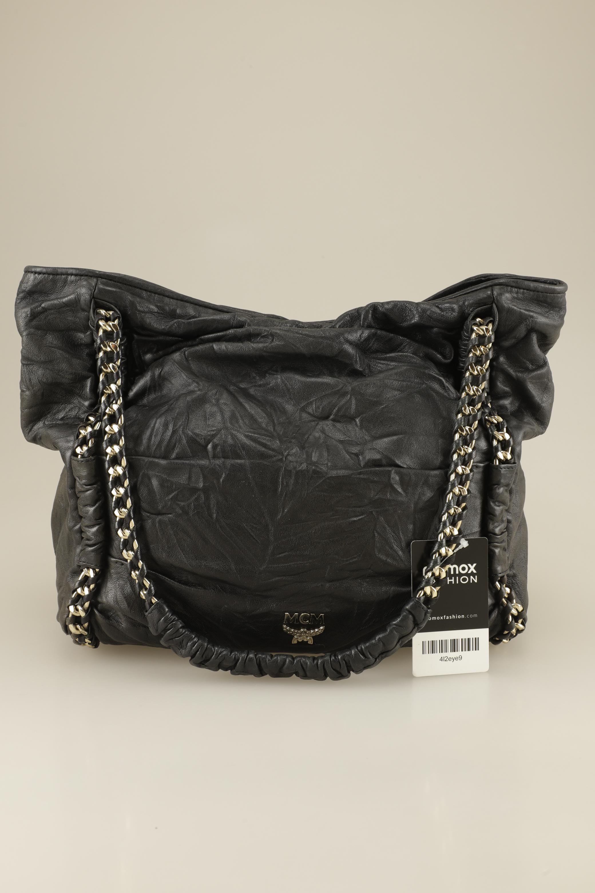 

MCM Damen Handtasche, schwarz, Gr.