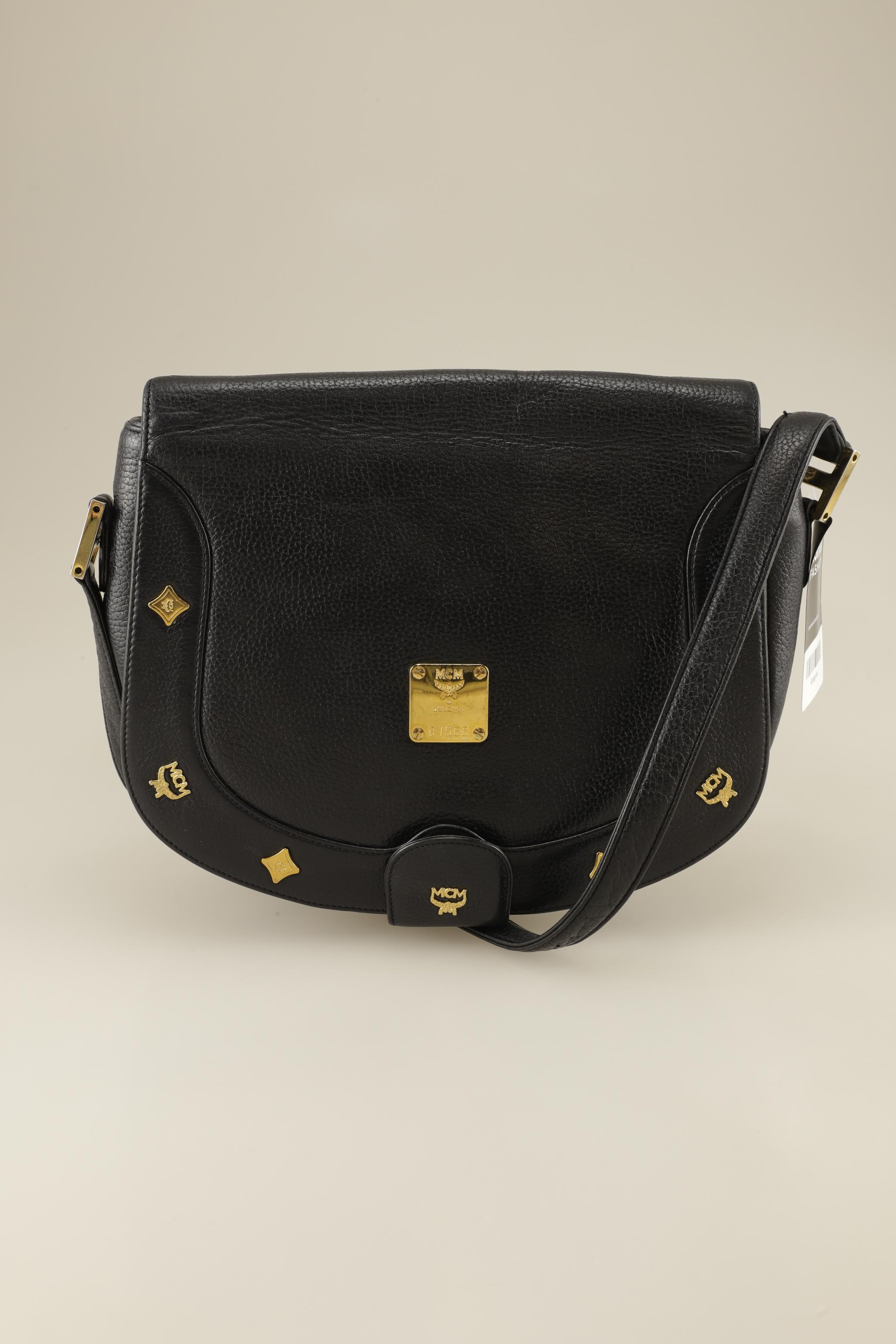 

MCM Damen Handtasche, schwarz, Gr.