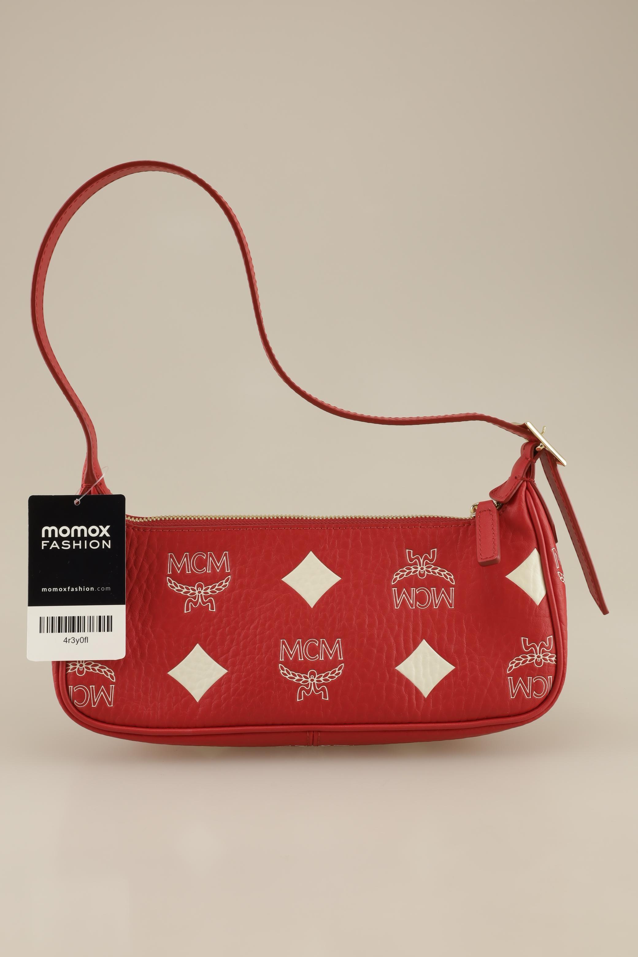 

MCM Damen Handtasche, rot, Gr.