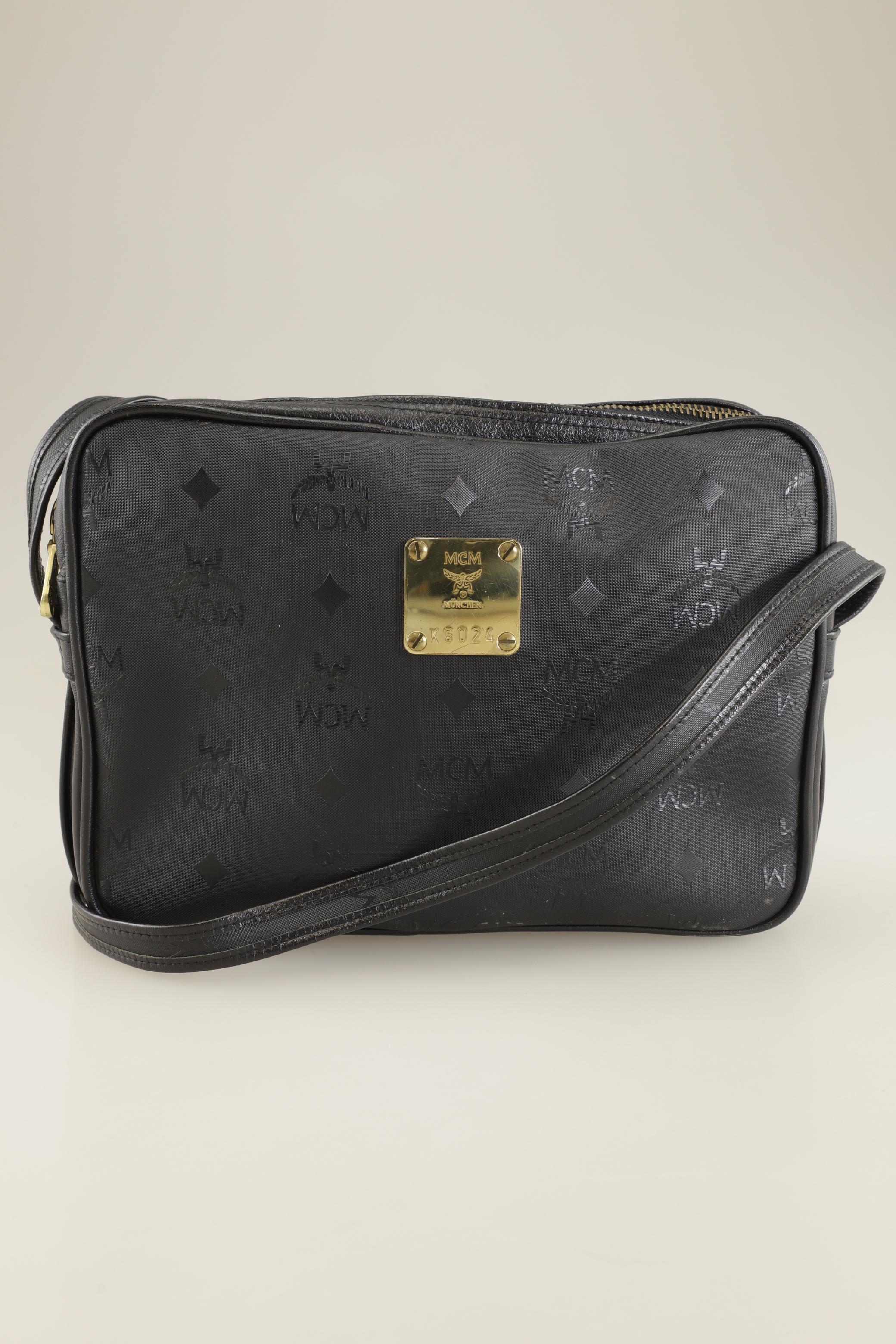 

MCM Damen Handtasche, schwarz, Gr.