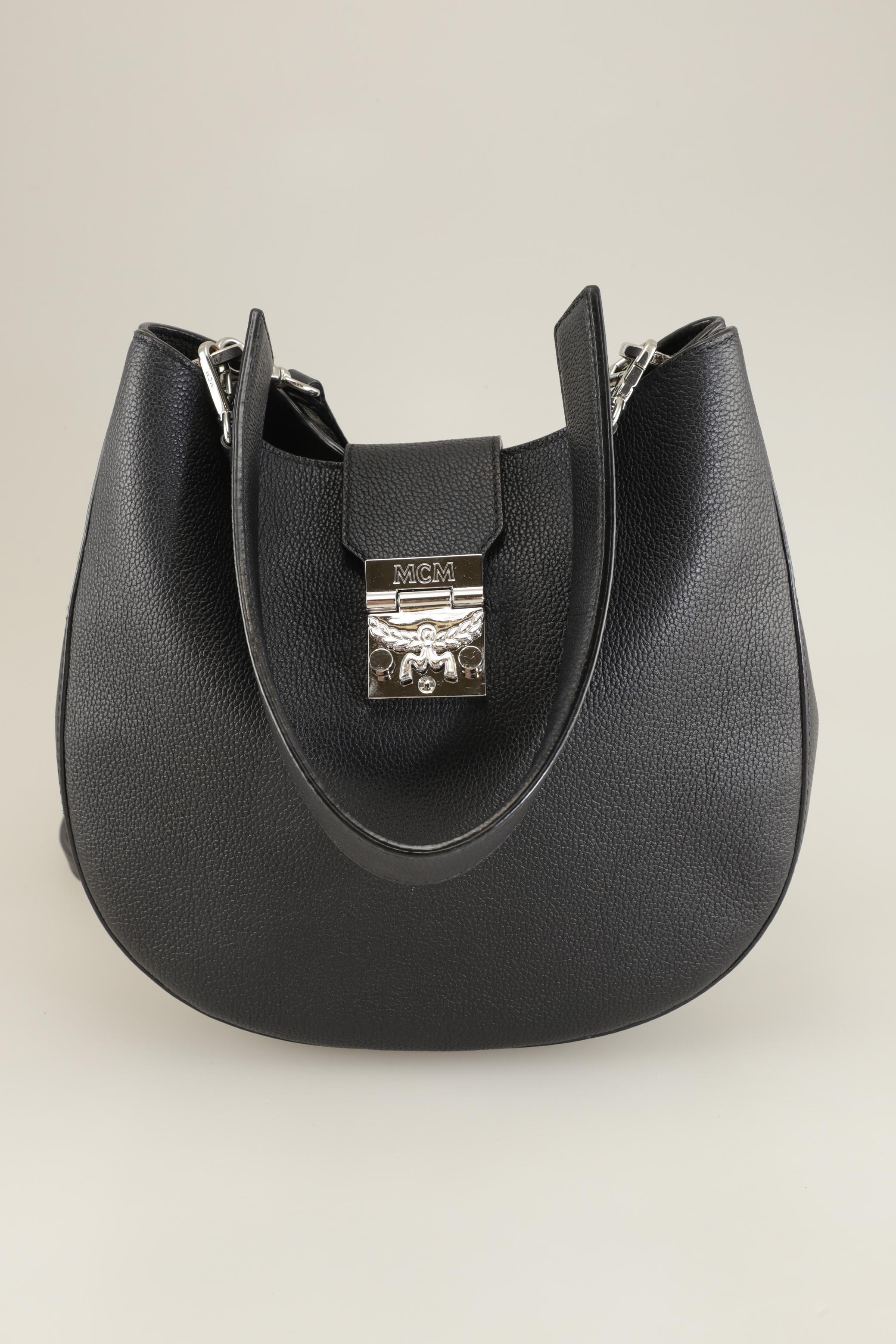 

MCM Damen Handtasche, schwarz, Gr.
