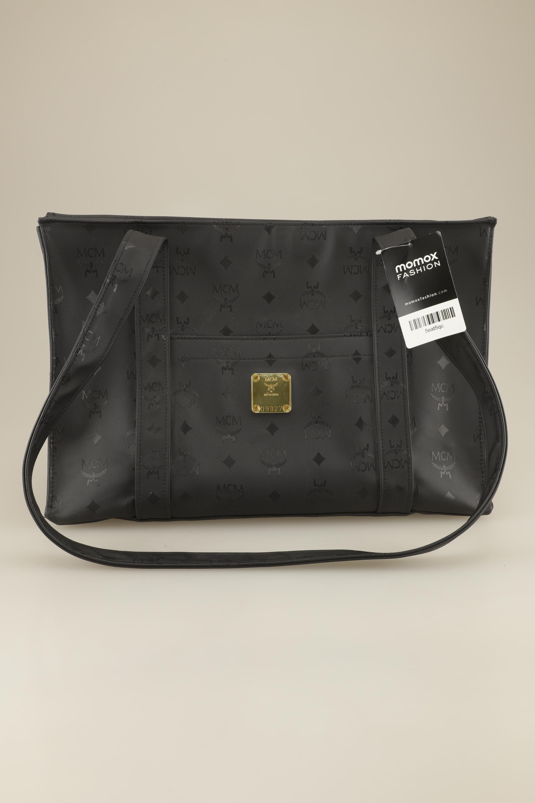 

MCM Damen Handtasche, schwarz, Gr.